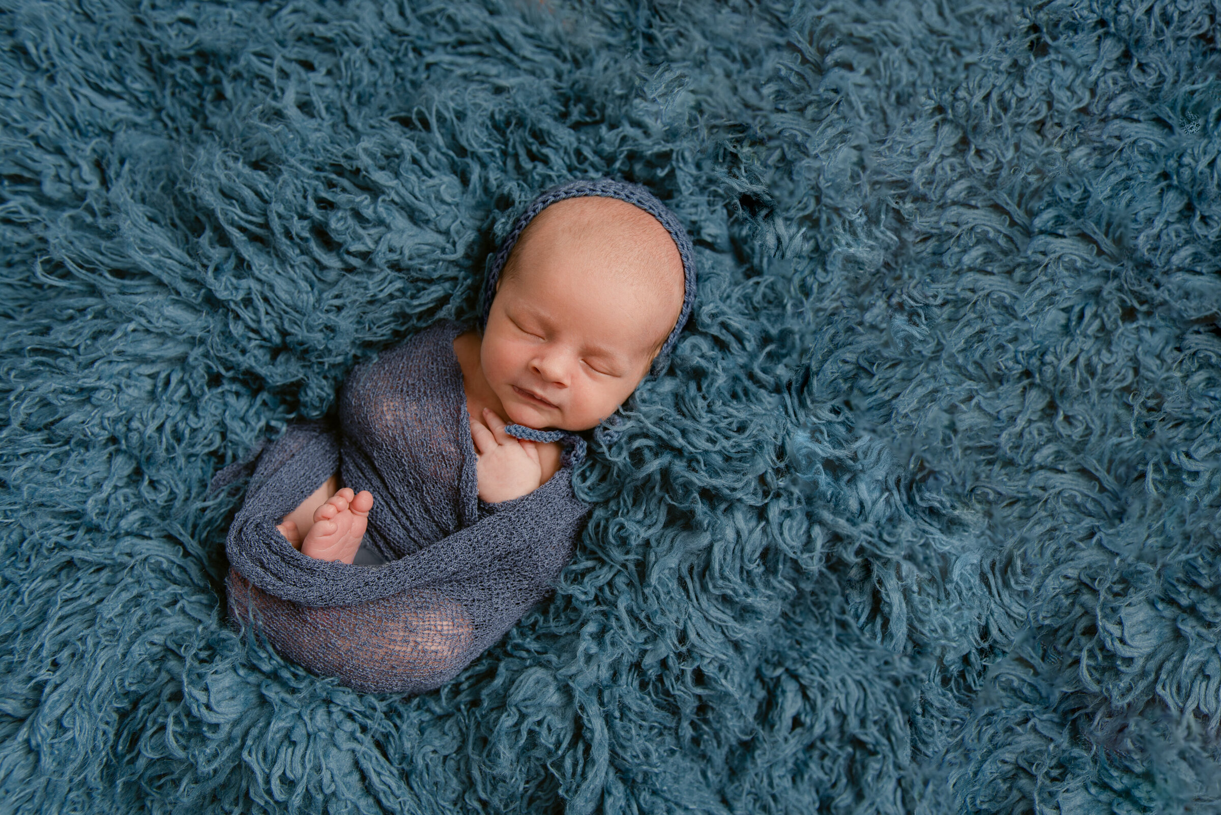 Newborn Photography | baby boy blue  | Princeton MN Photographer