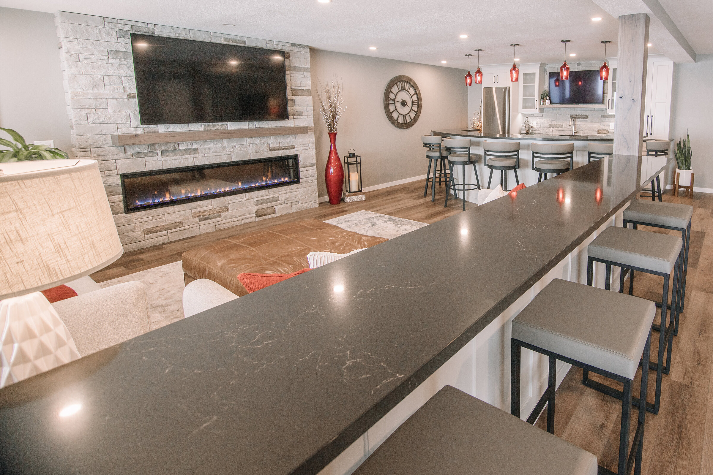 custom countertop design for kitchen remodel