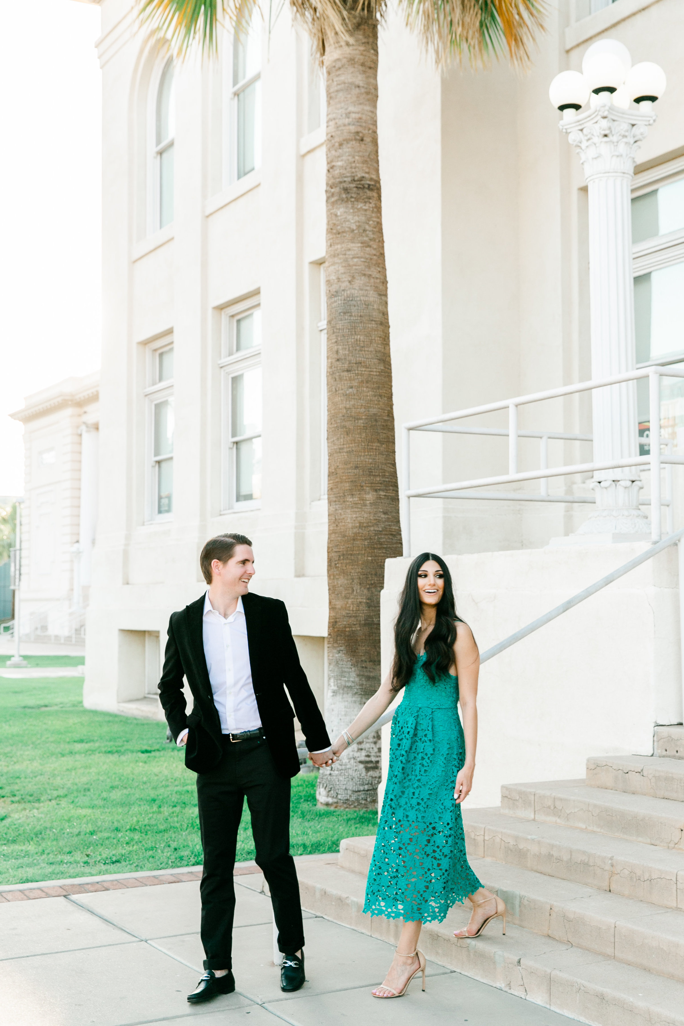 Karlie Colleen Photography - Arizona Engagement City Shoot - Kim & Tim-139