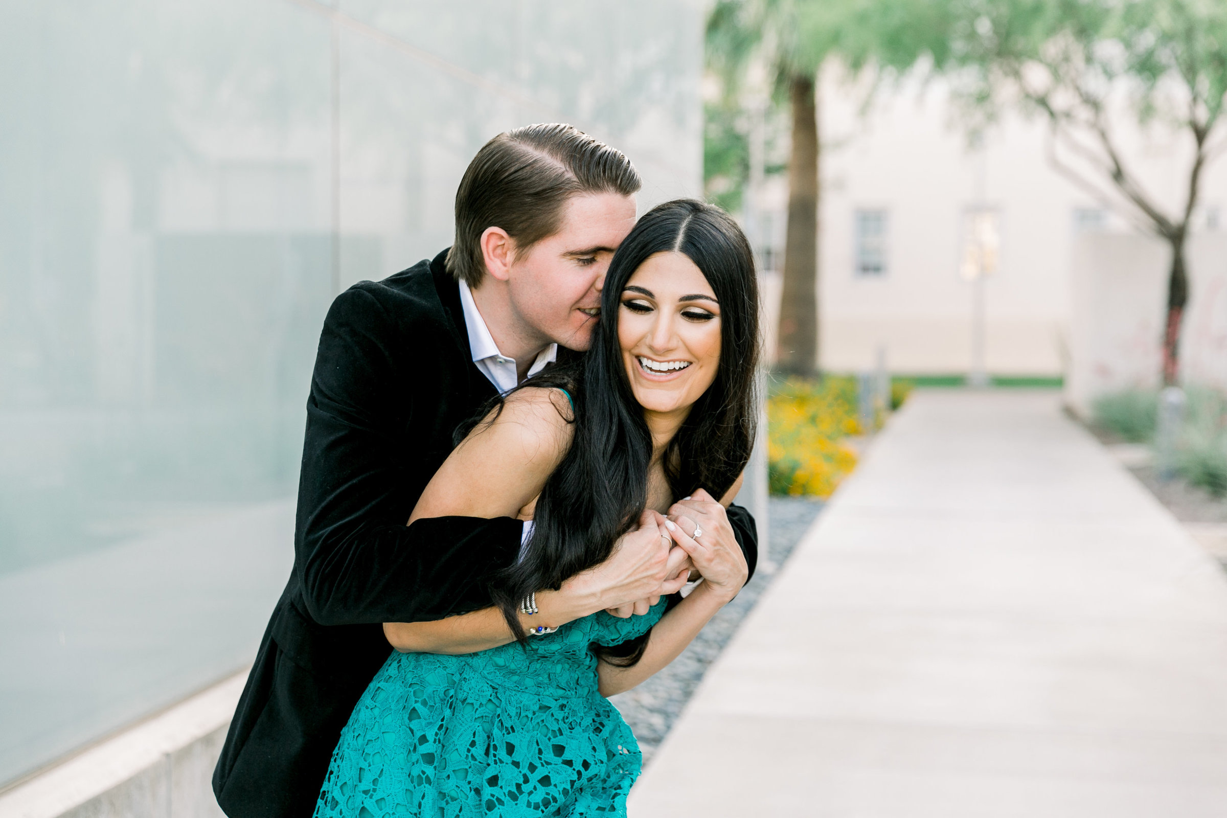 Karlie Colleen Photography - Arizona Engagement City Shoot - Kim & Tim-113