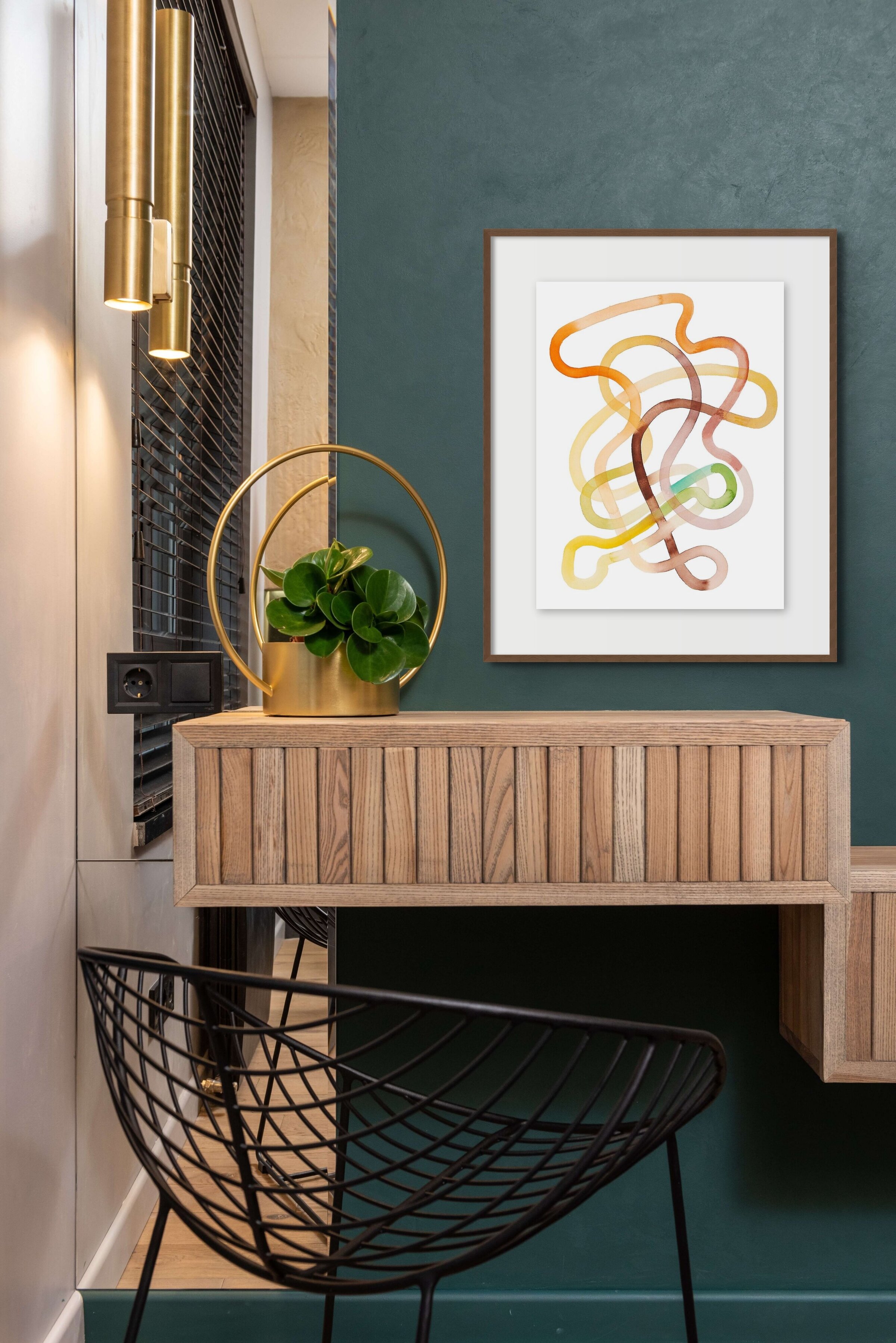 Ink-and-Indigo,-Happy Noodle-Series-,-Fine-Art-Licensing-Images-for-Hospitality,-Healthcare,-and-Corporate-Spaces,-mockup-1