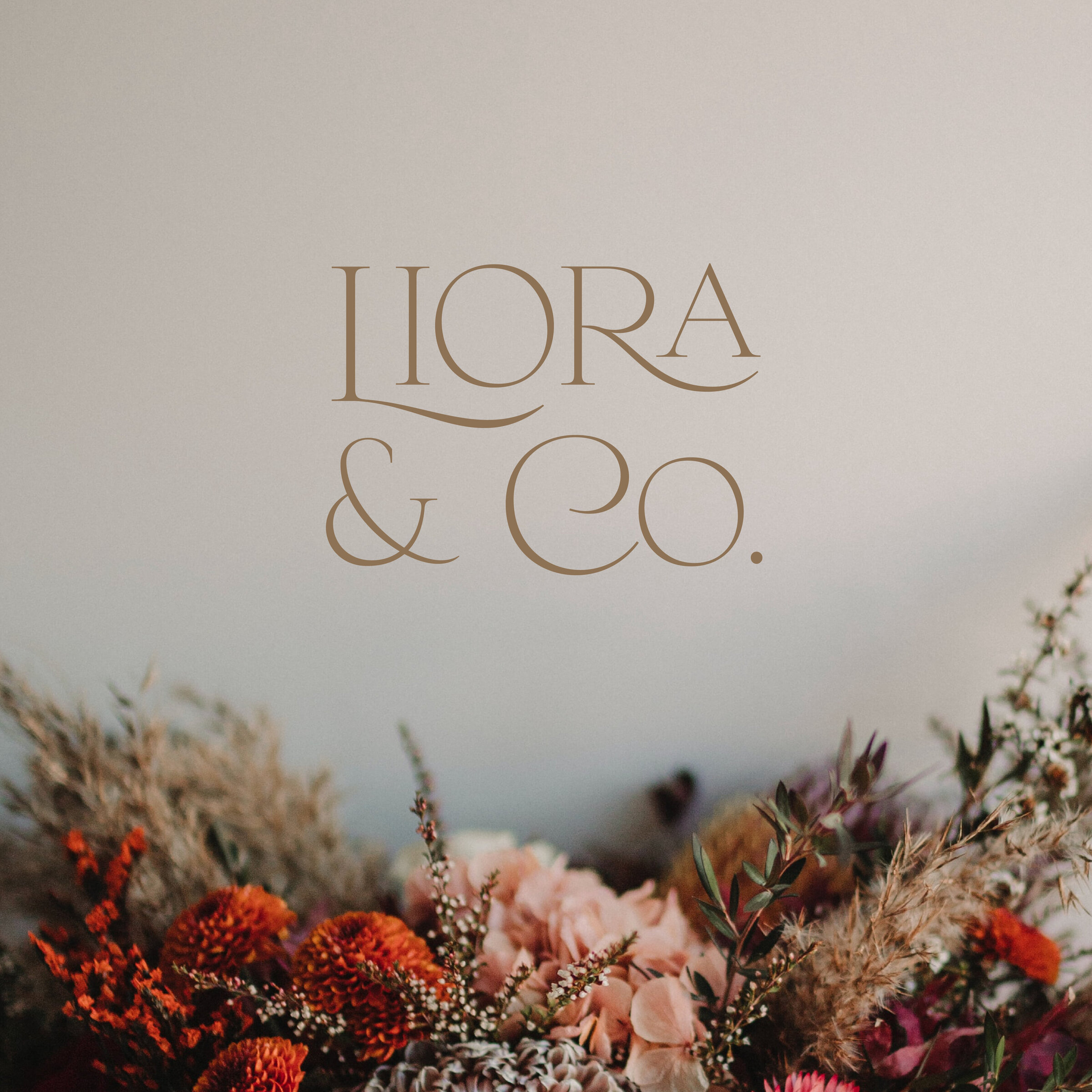 Sophisticated and romantic florist logo