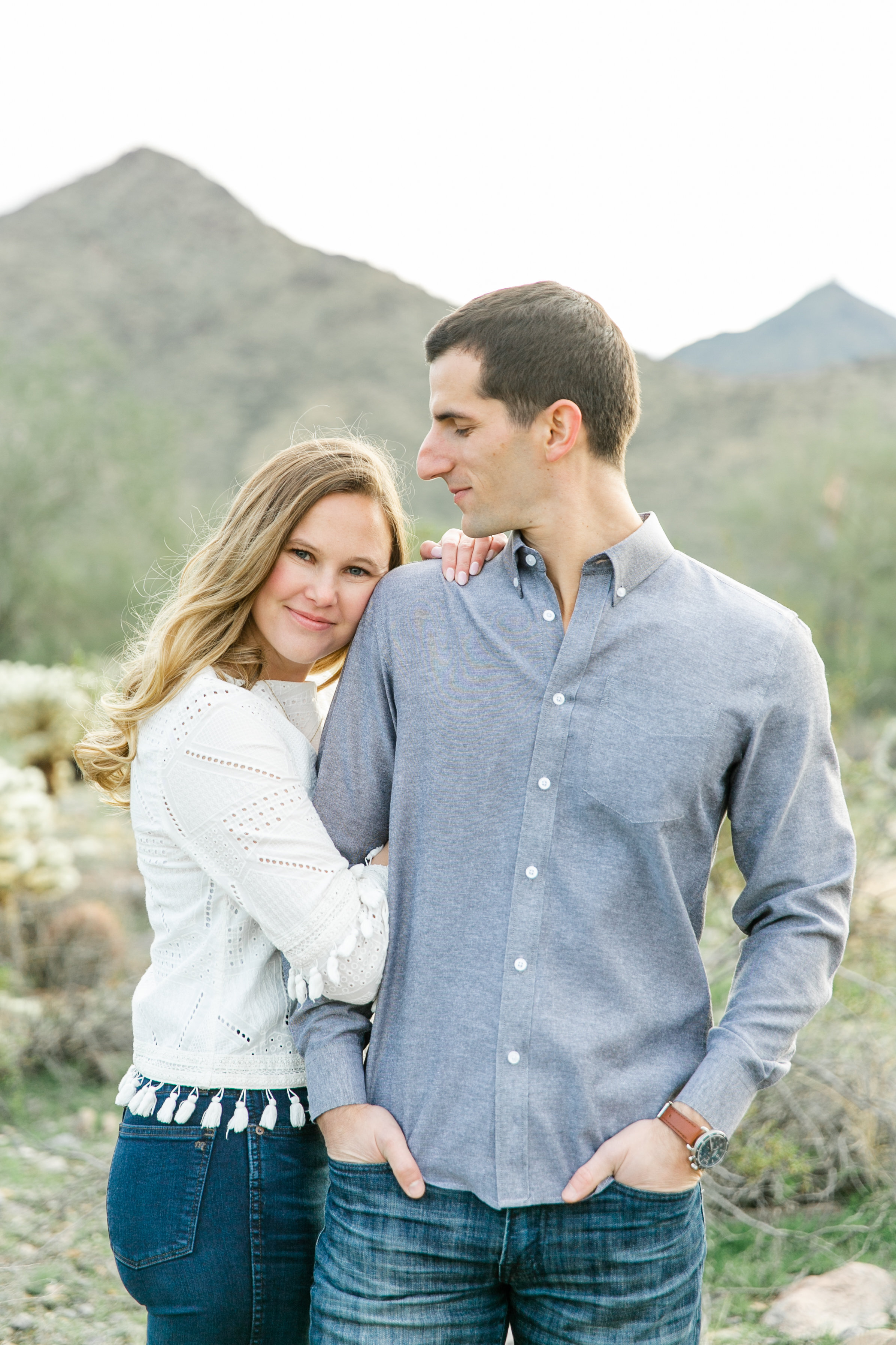 Karlie Colleen Photography - Katherine & Mike Arizona Engagement session- Andaz Wedding-81