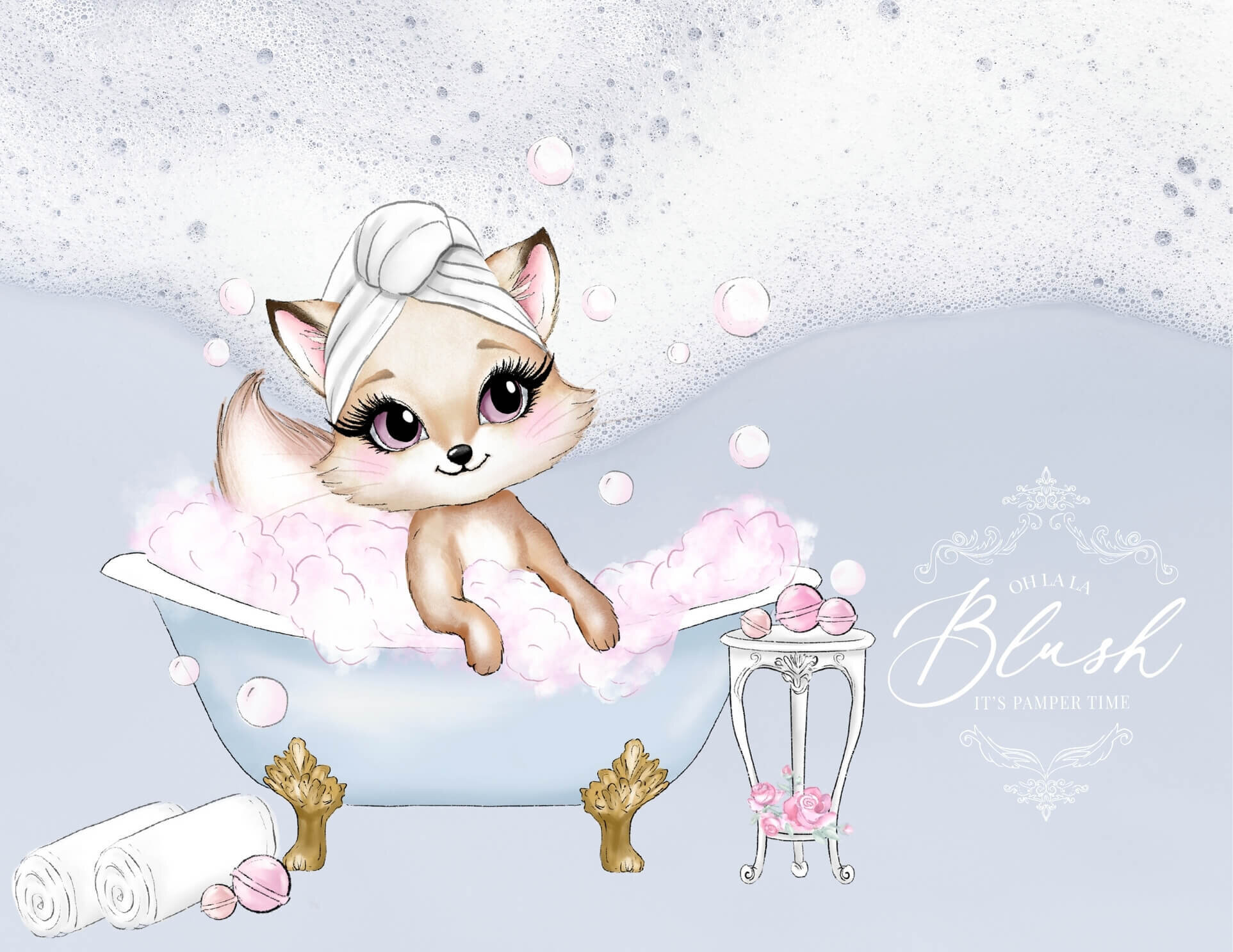brand design blush kids company6