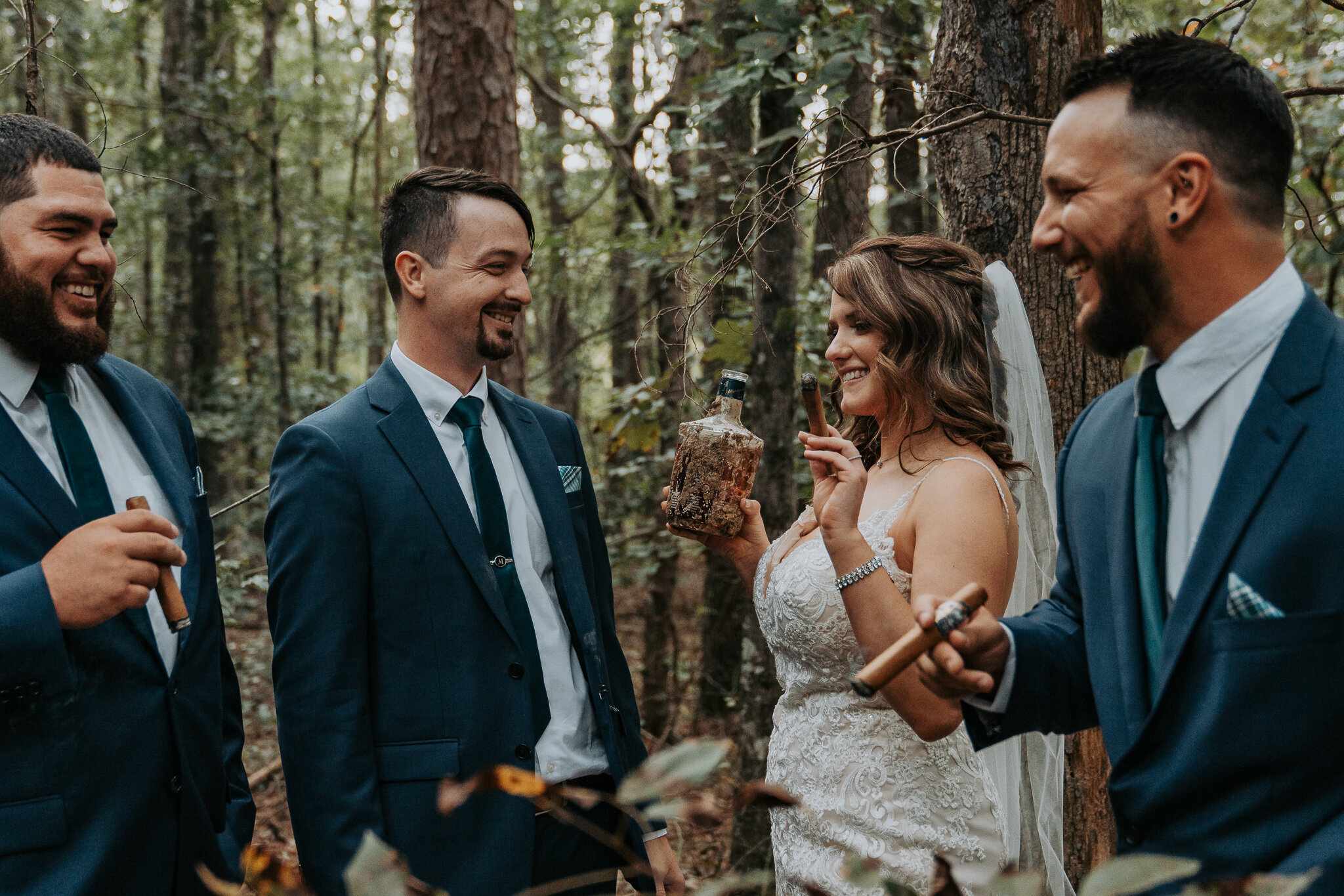 dig up the bourbon wedding tradition