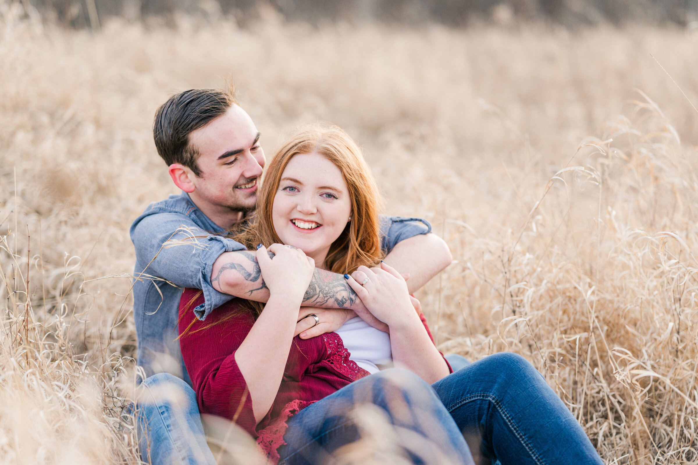Engagement Photos in Central Alberta