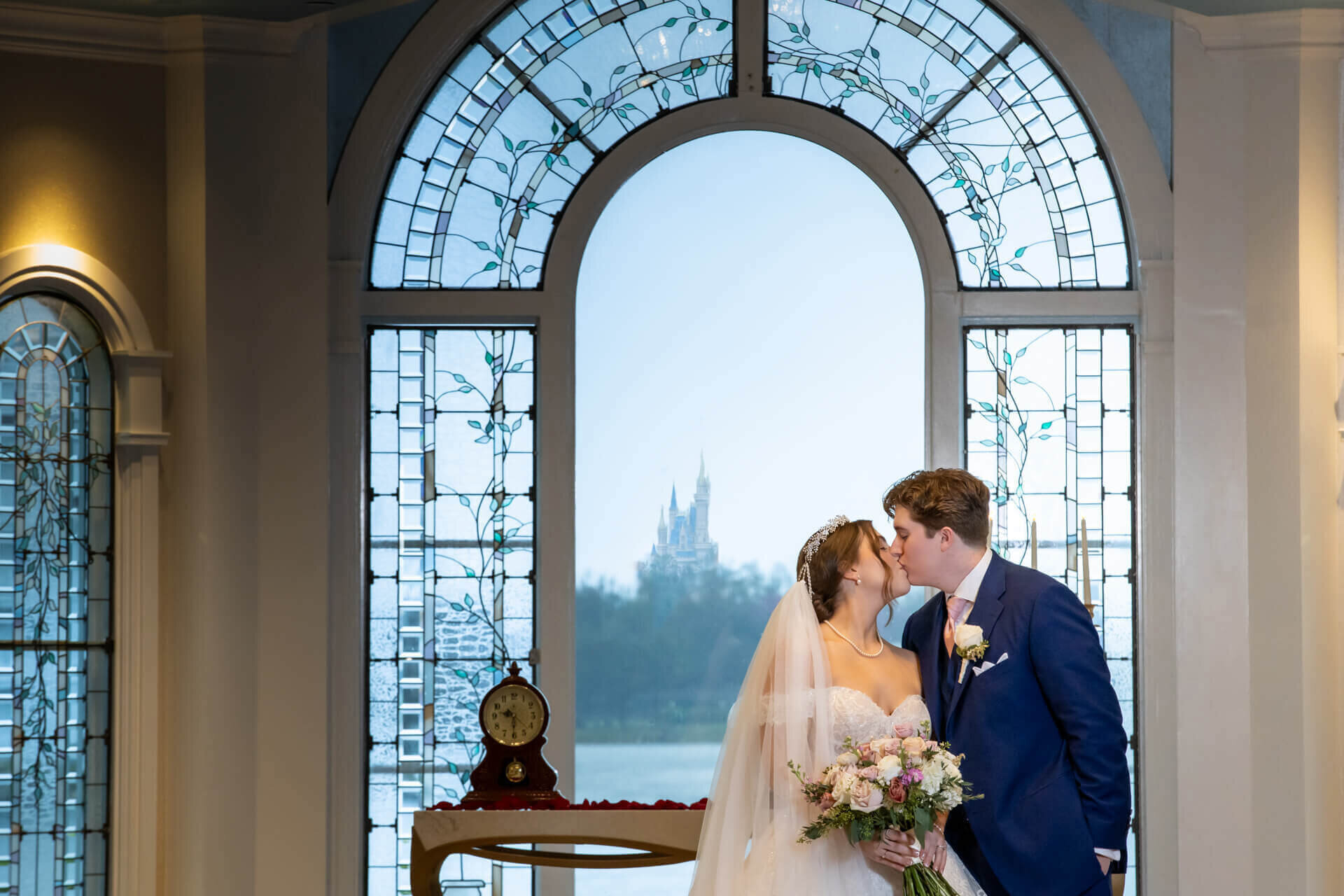 Destination-Wedding-Photographer-Disney-Wedding-Pavillion-Castle