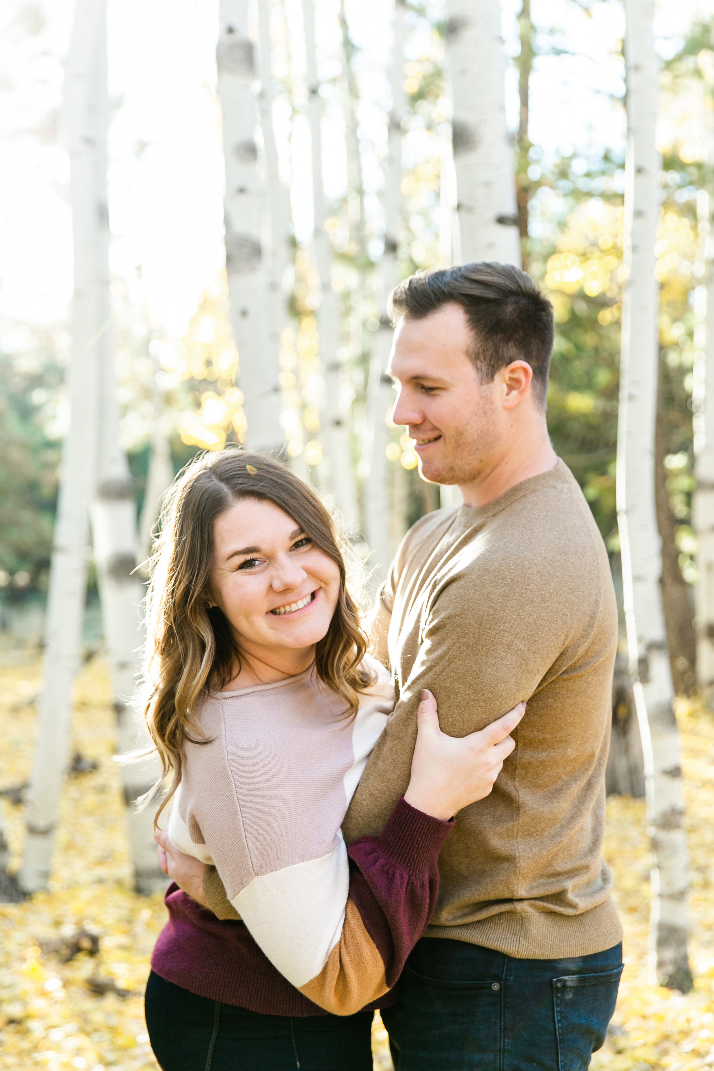 Karlie Colleen Photography - Flagstaff Arizona Engagement Photographer - Britt & Josh -100