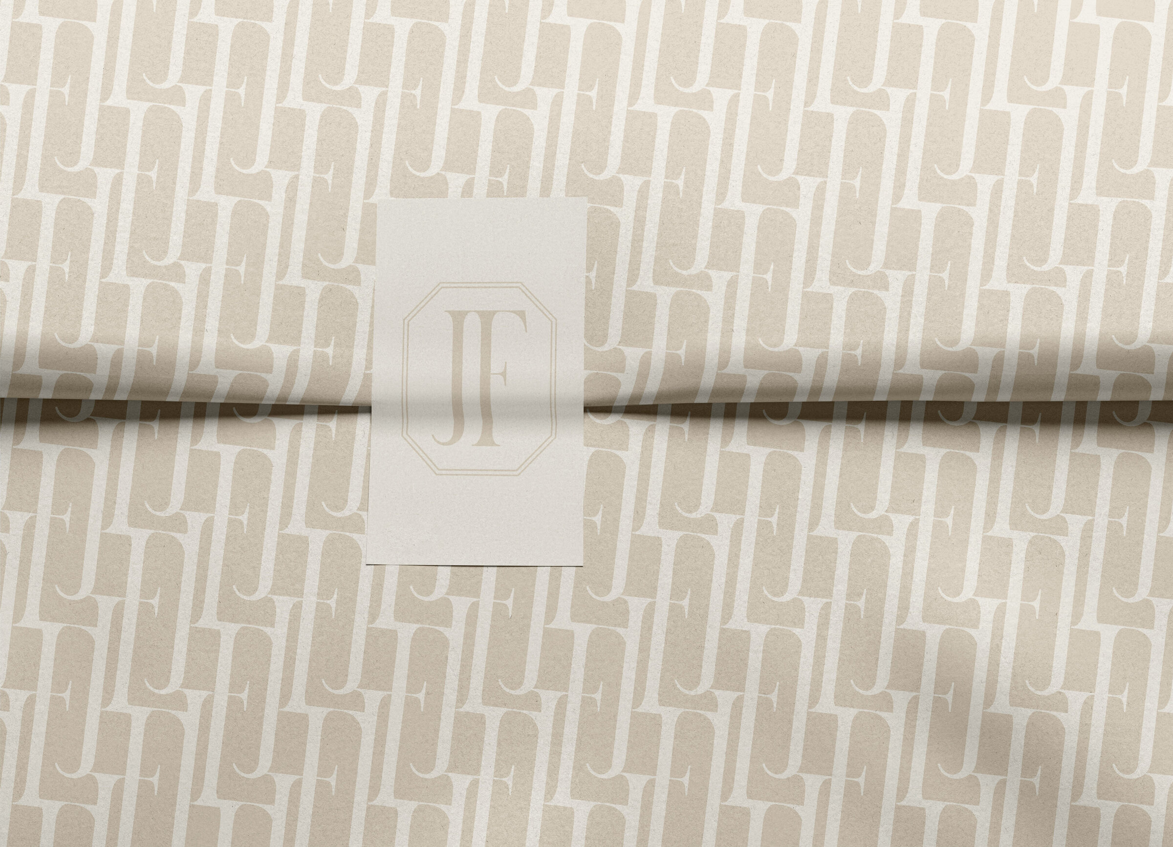 Free Folded Wrapping Tissue Paper Mockup