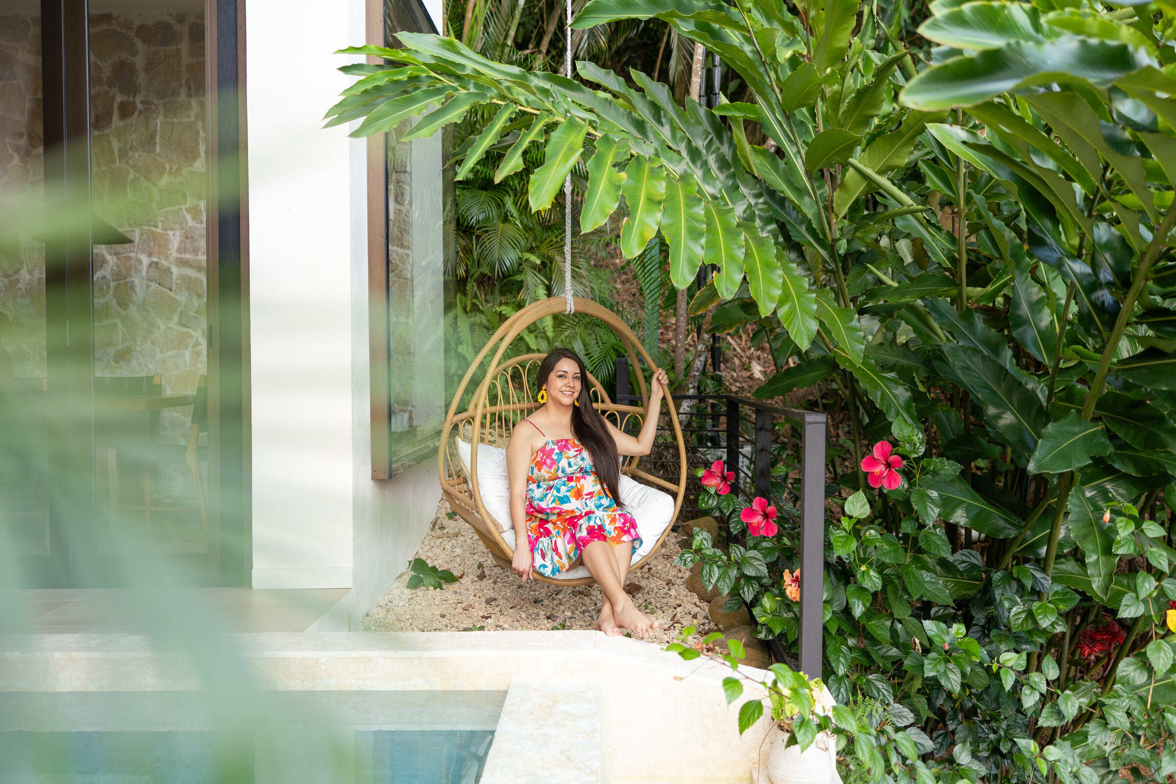 luxury branding photoshoot with jaime hausler in dominical costa rica
