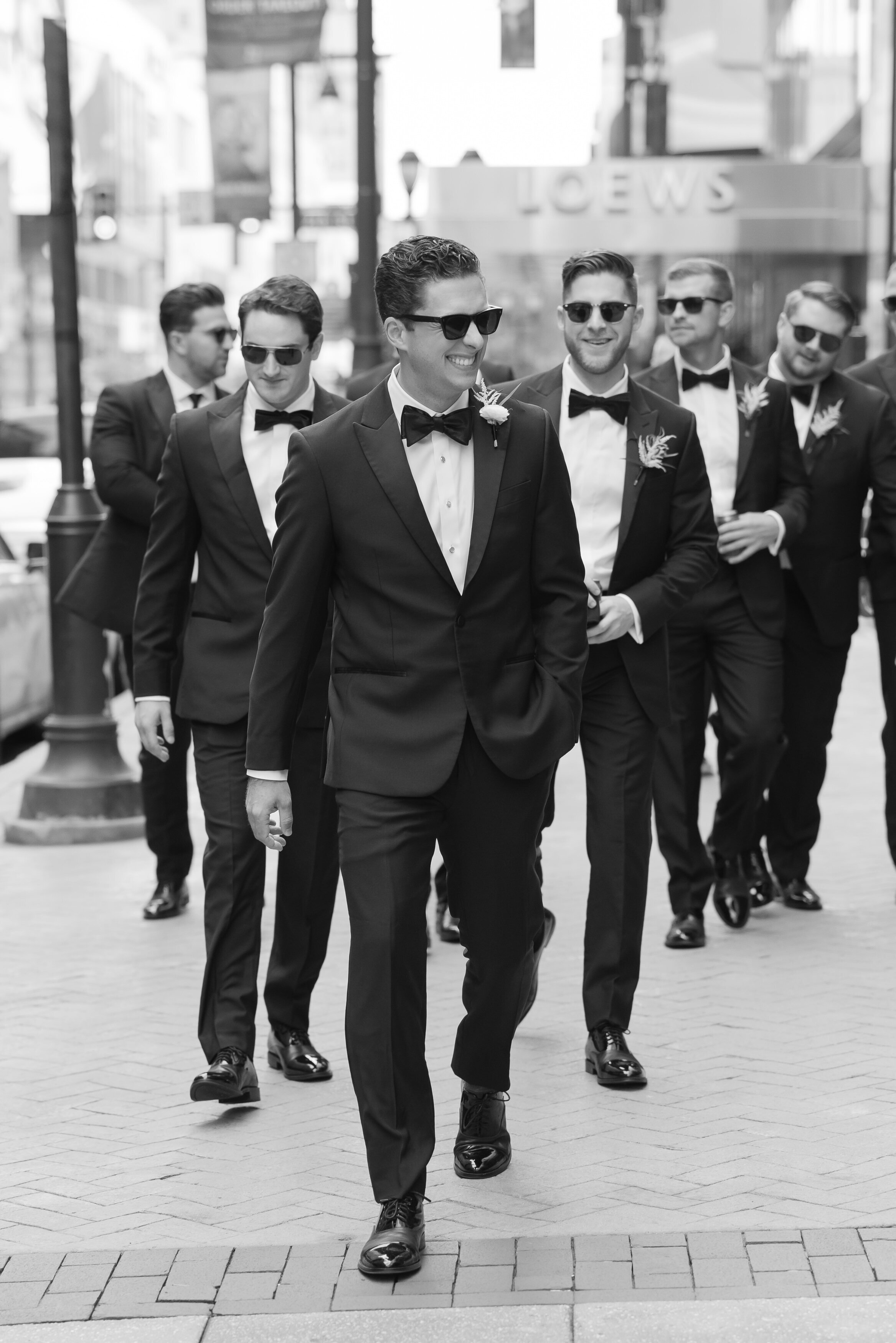 groomsmen-candid-photo-walking-philadelphia-wedding
