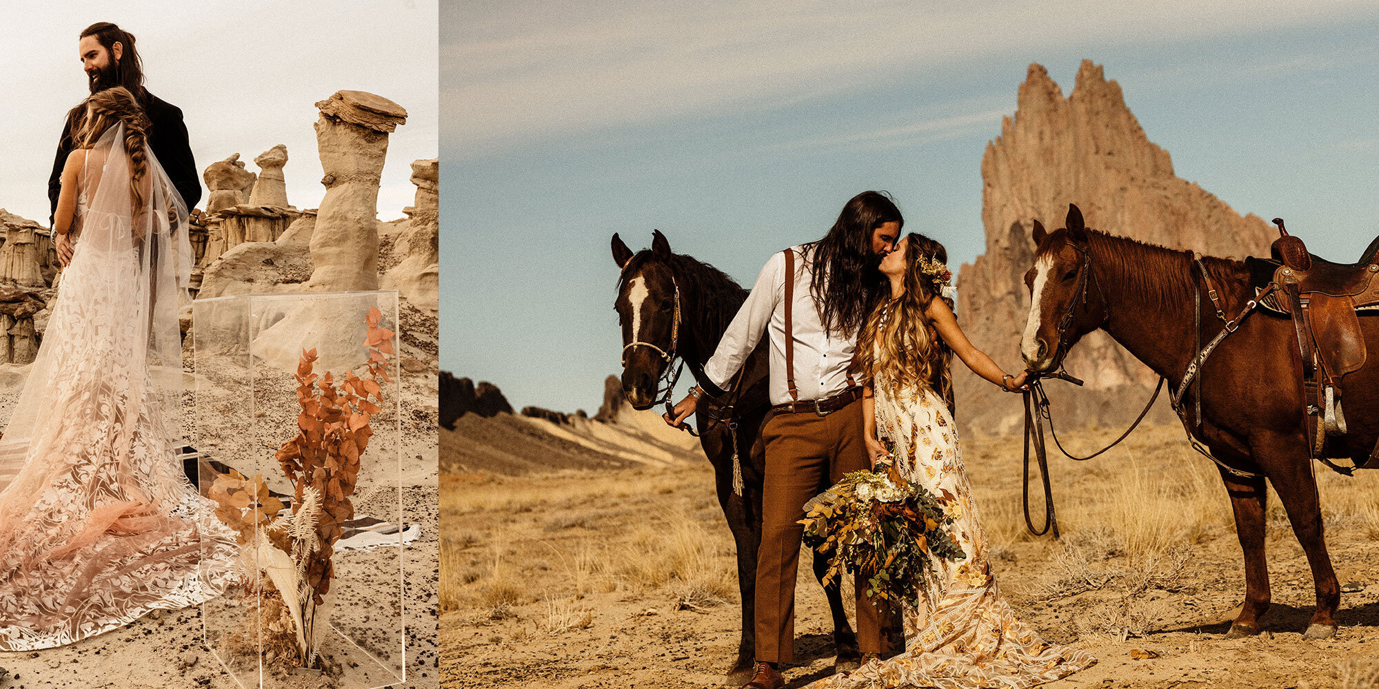 New Mexico Adventure Elopement at Shiprock, NM