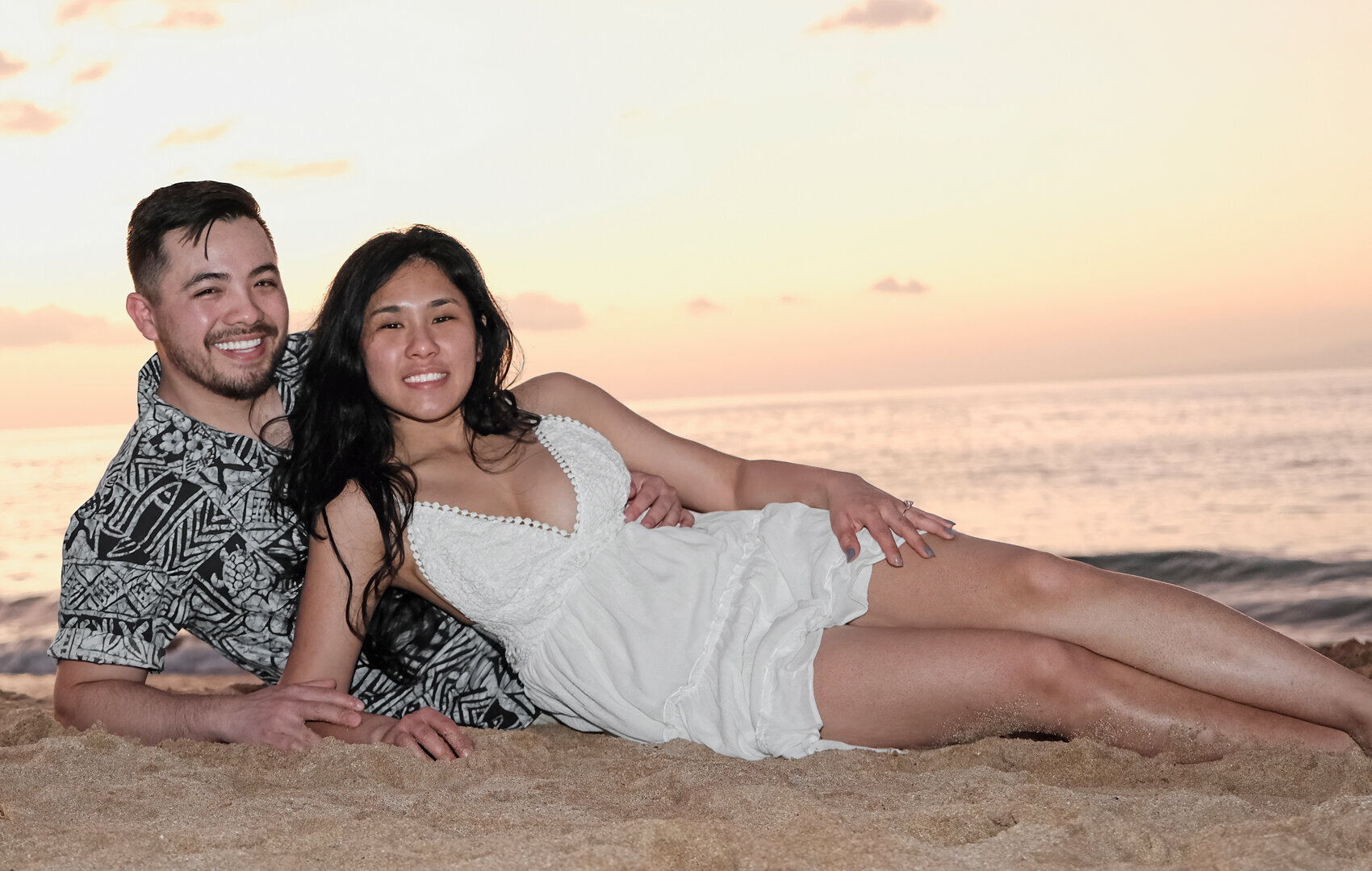 Engagement photography on Maui