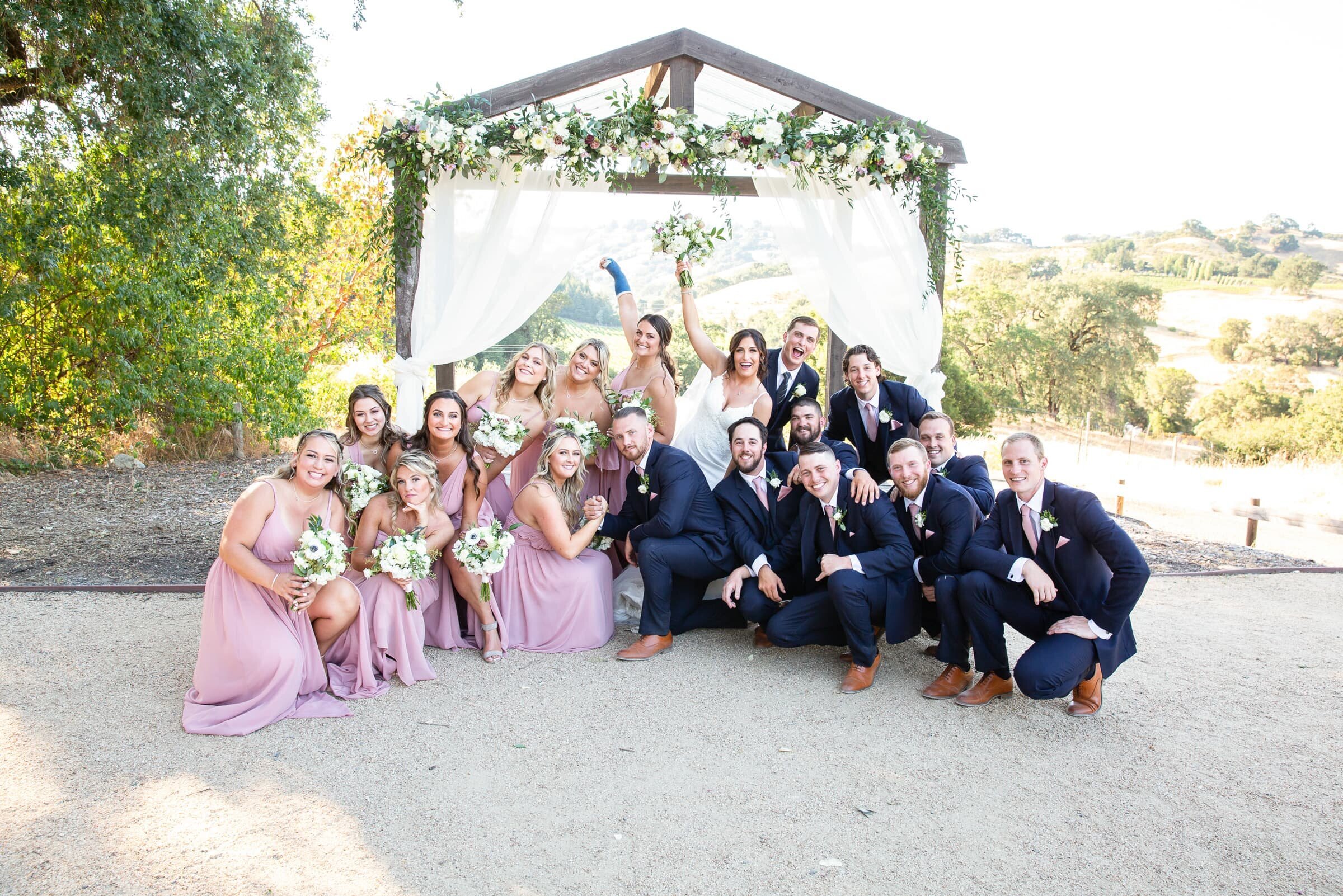 funny wedding party  capture by destination wedding photographer