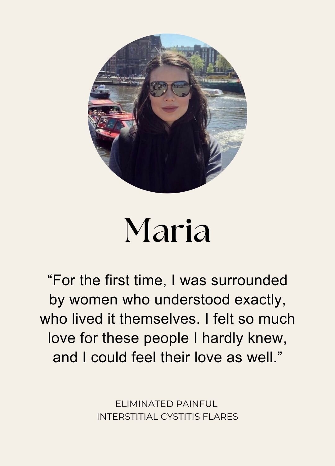 Maria Testimonial