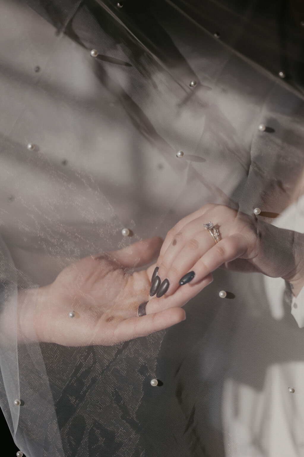 wedding rings detail photo