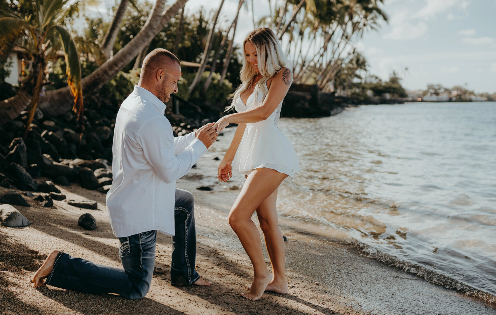 Kauai engagement photography