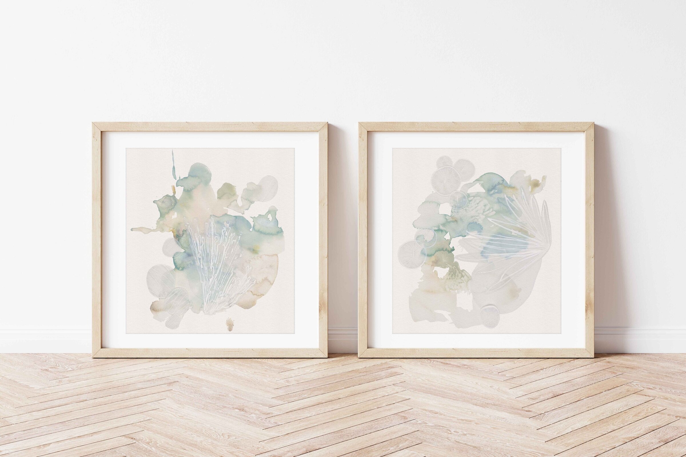 Ink and Indigo, Tidal series, Fine Art Licensing line