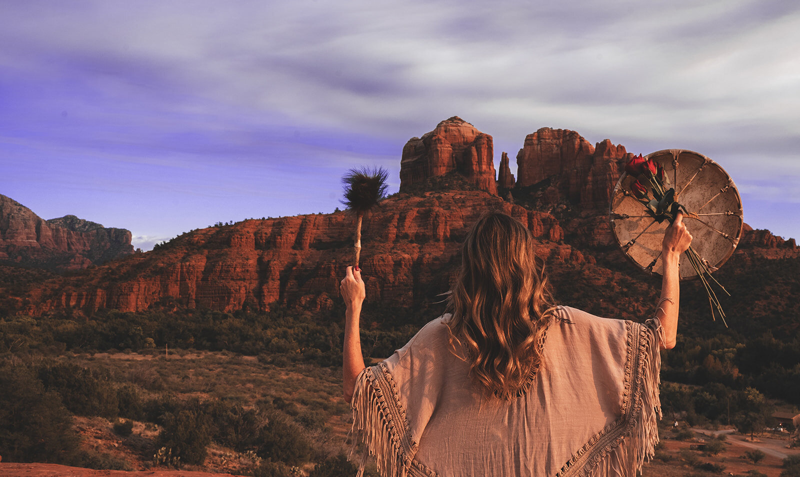 dana haines shamanic practioner in Sedona Arizona for her womens wellness  spiritual retreat