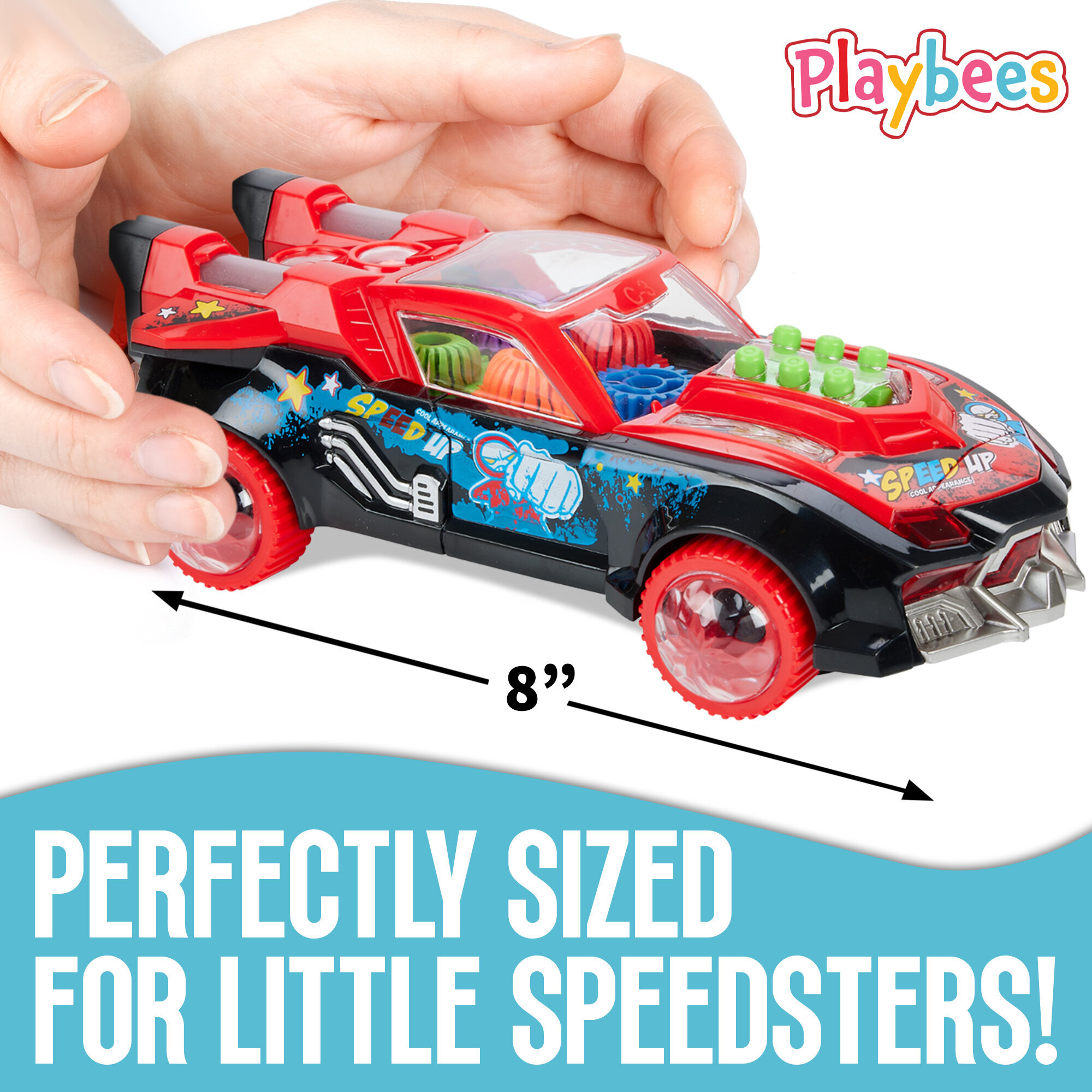 3-Playbees_Transparent_Gear_Racecar