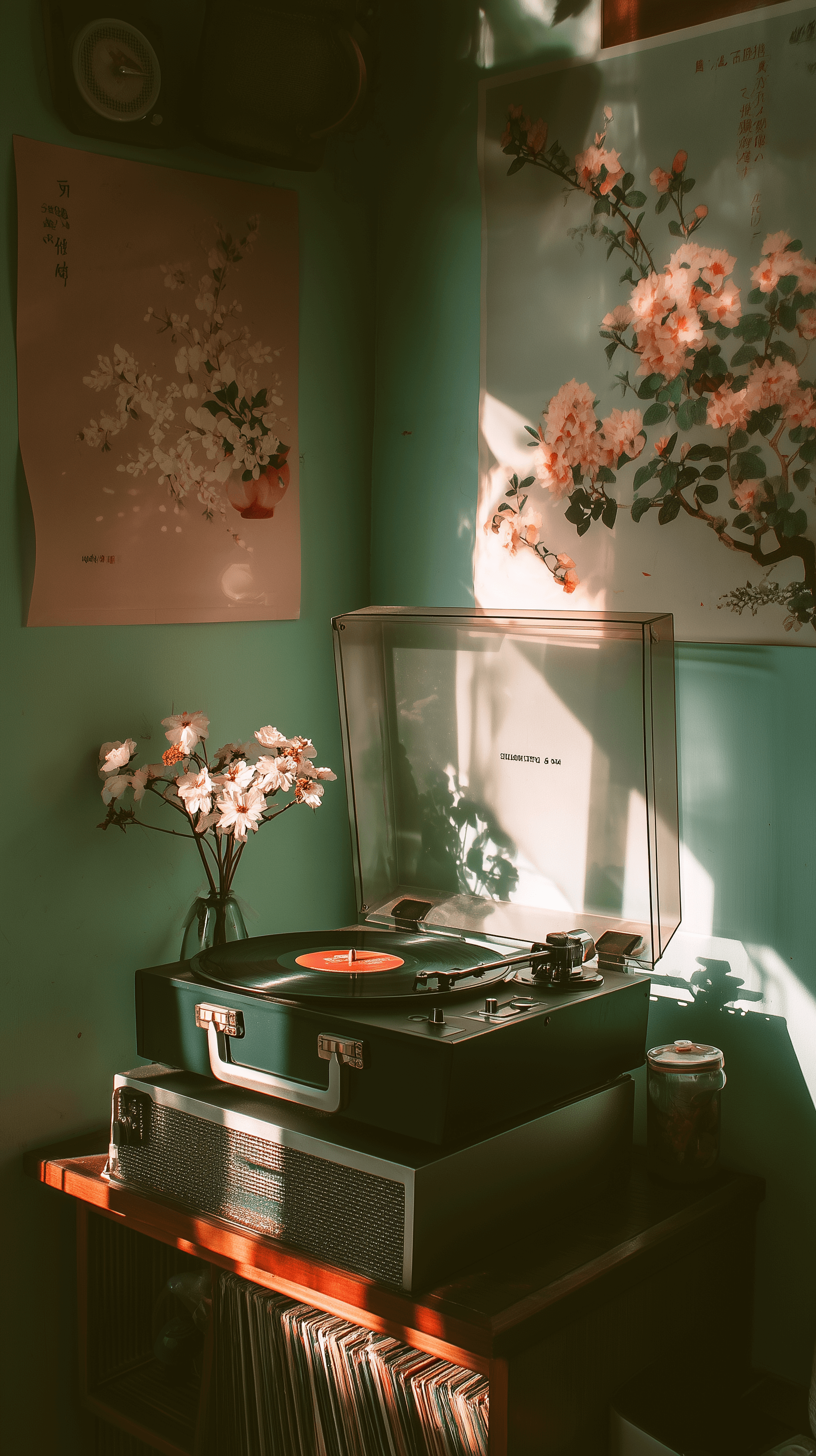 retro floral
