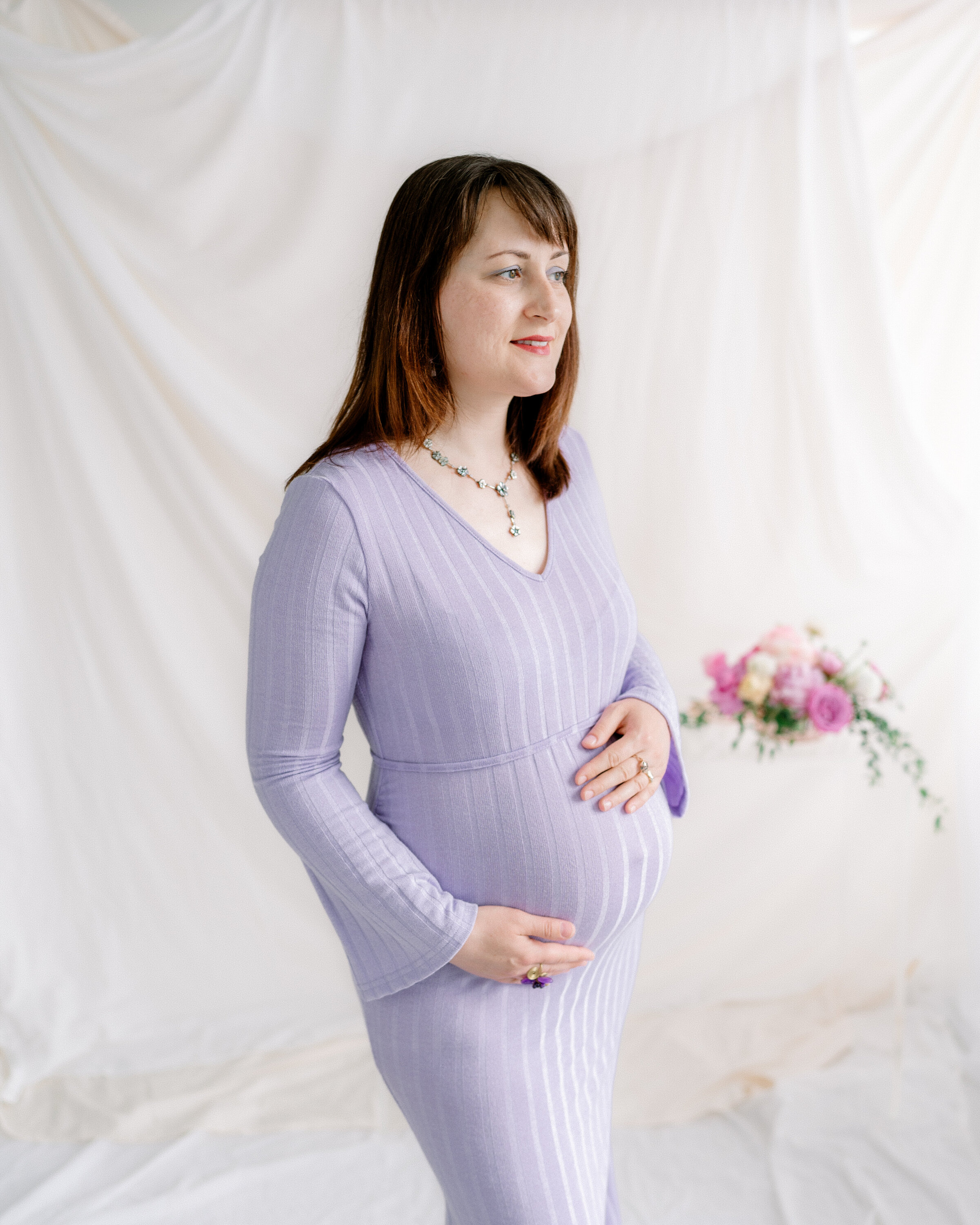 The Studio by Ashlee Cole Bump Session, Maternity Session, Naperville Portrait Photographer Ashlee Cole-07877