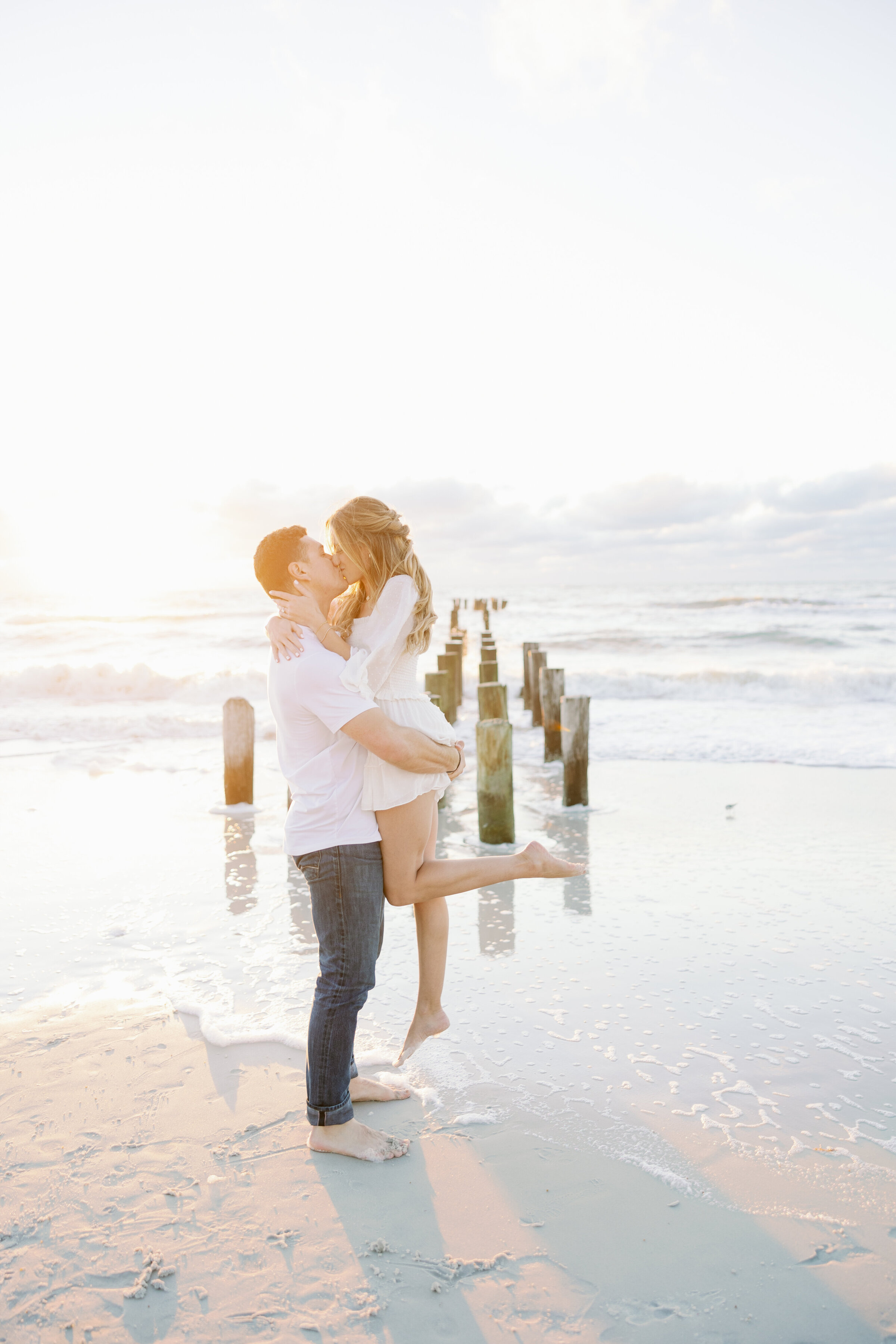 naples florida engagement session