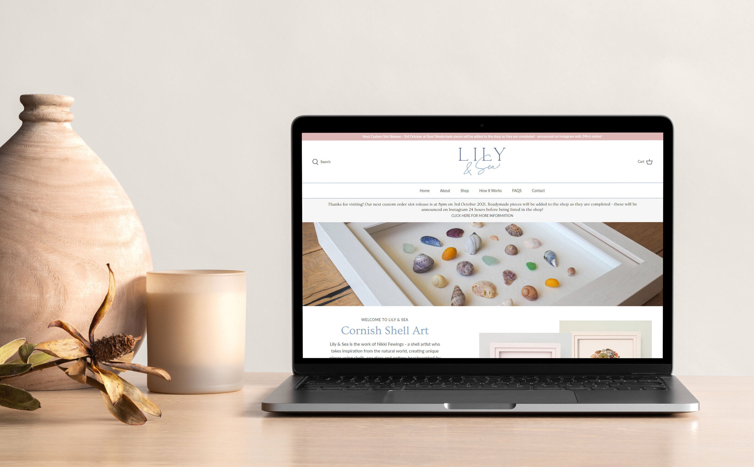 Lily & Sea Website