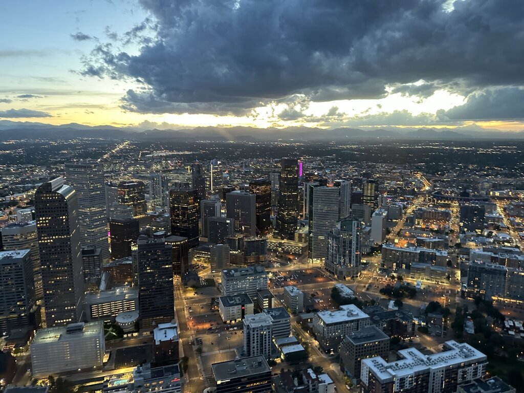 Denver city heli tour