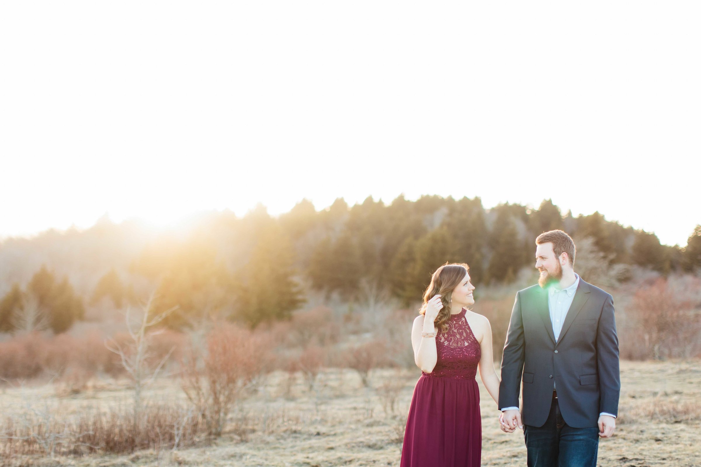 Roan Mountain state park engagement photography