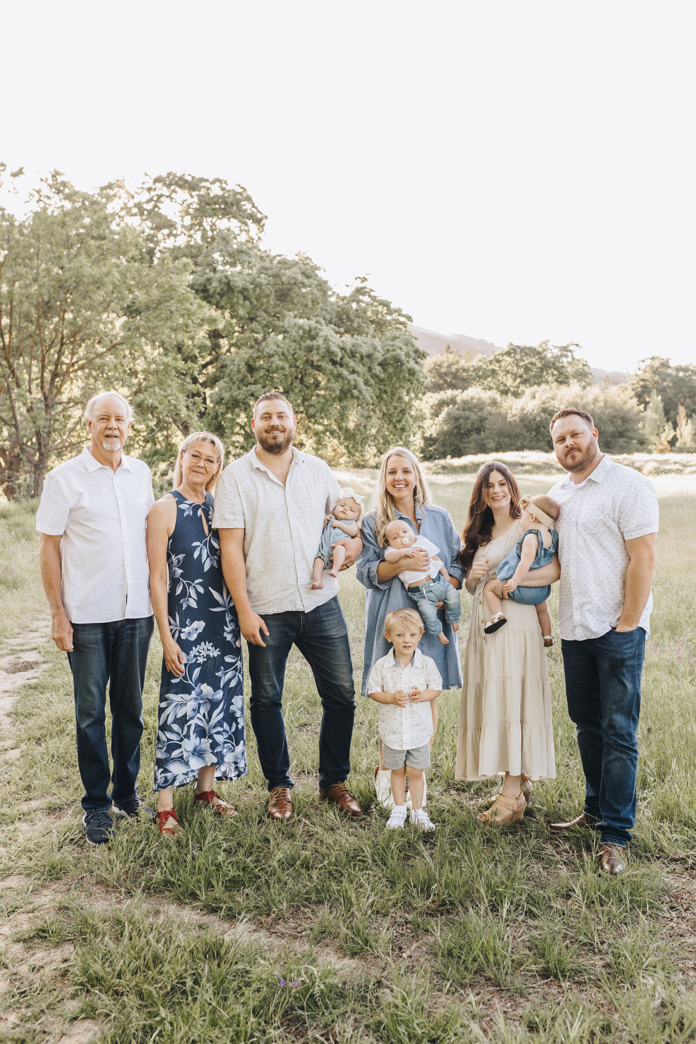 Extended Family Session in Pleasanton, CA