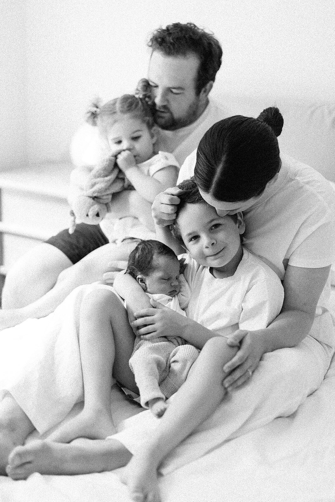 in home newborn photos