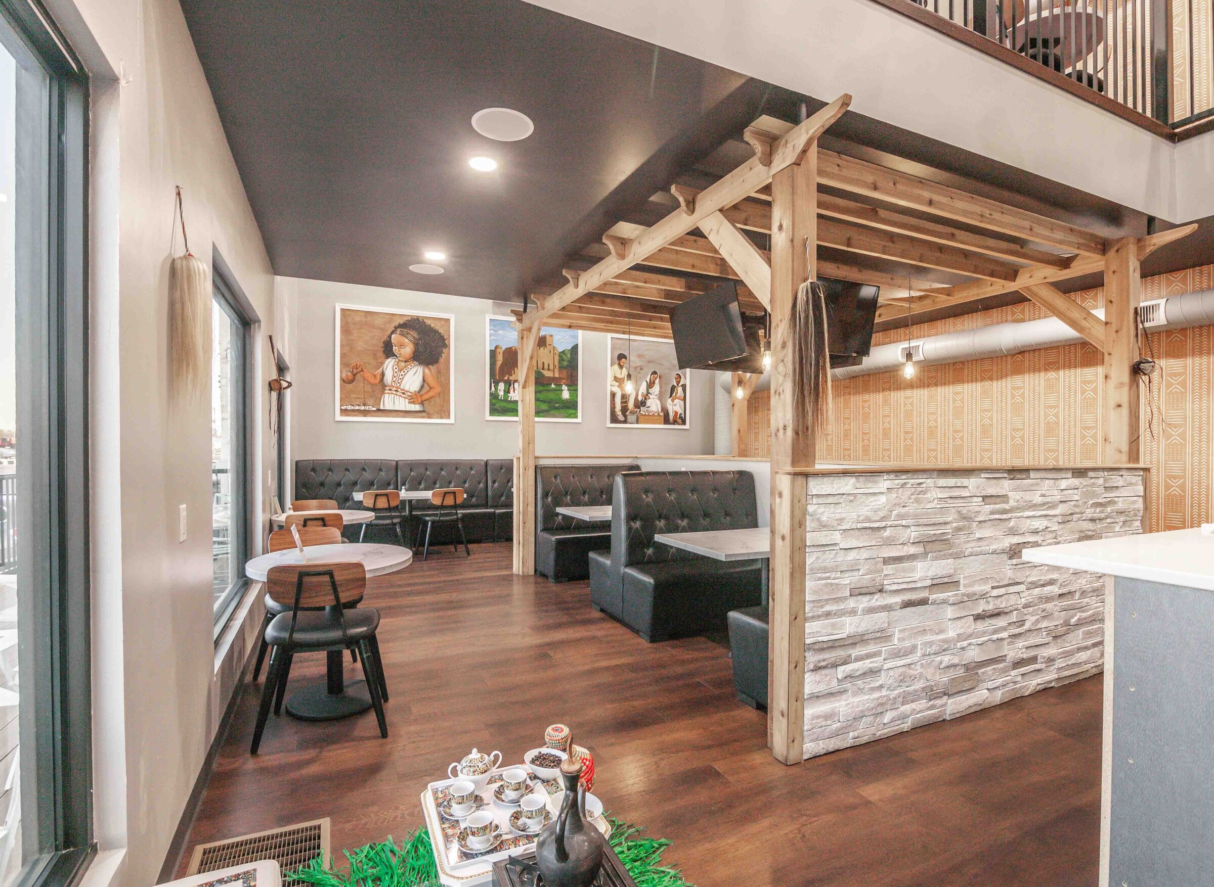 commercial interior design for restaurant