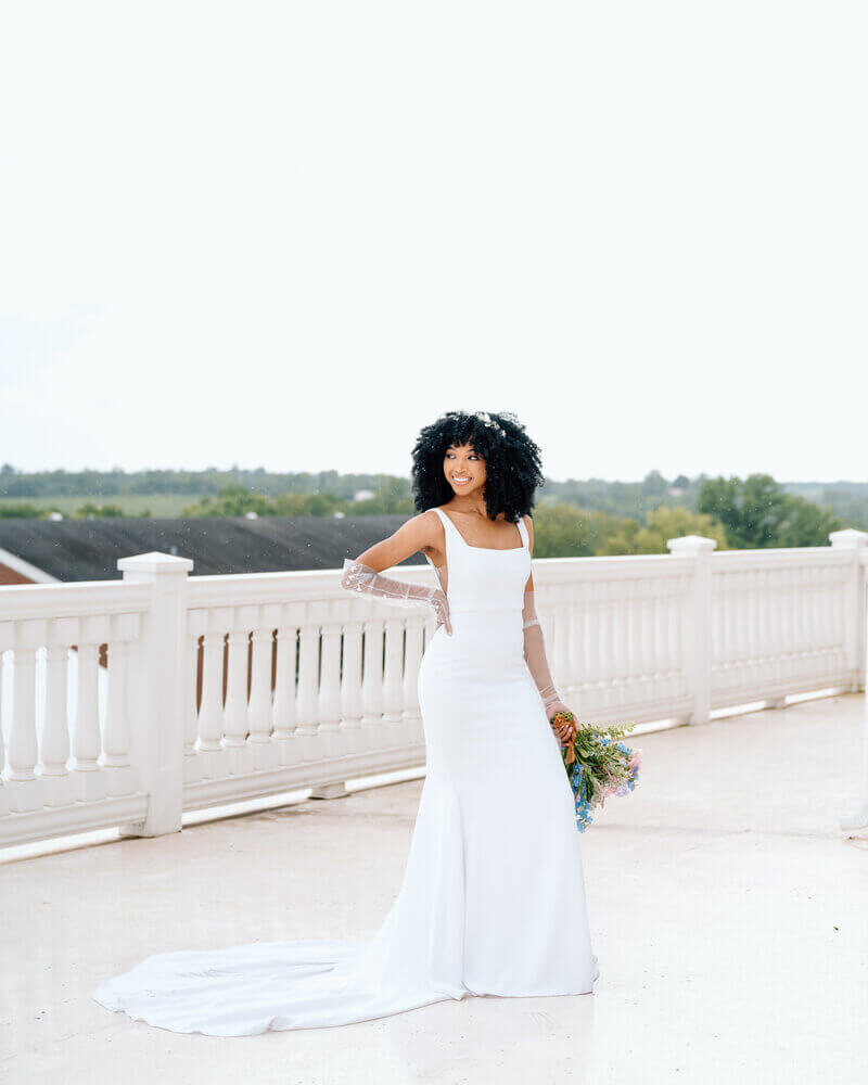 bridal portrait taken by lexington kentucky wedding photographers