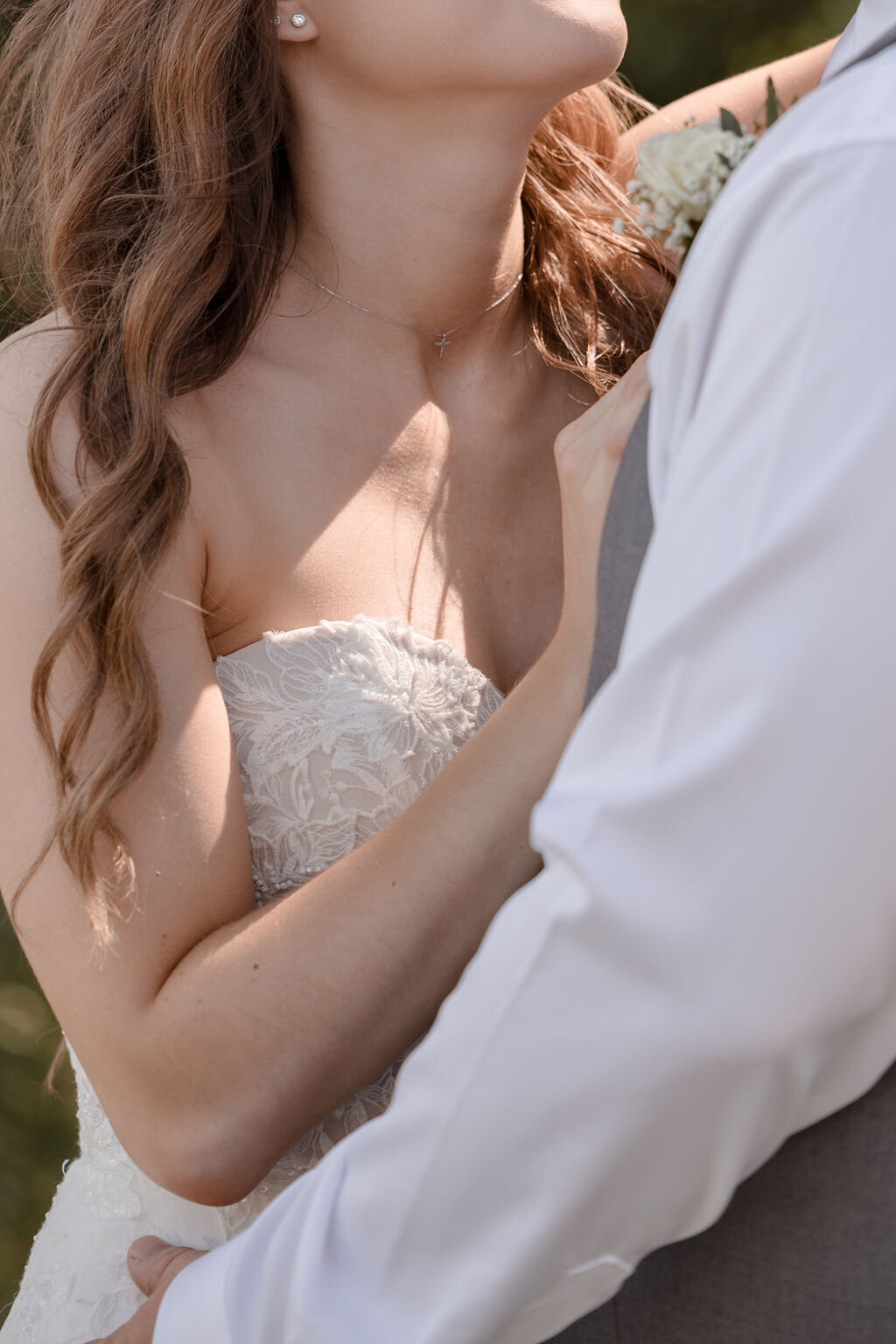 bride and groom portrait photo