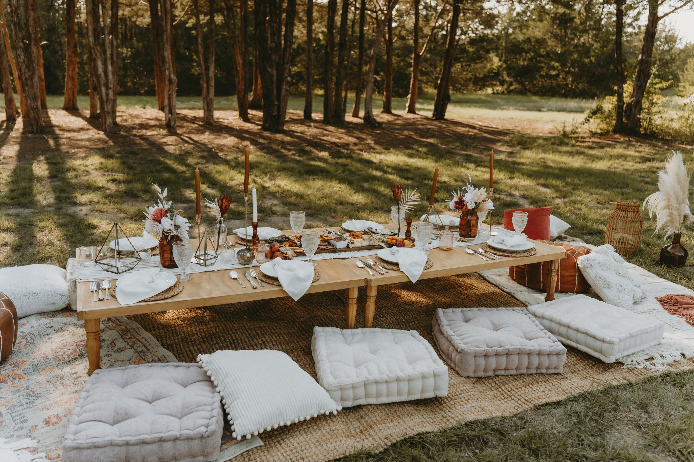 Luxury picnic natural