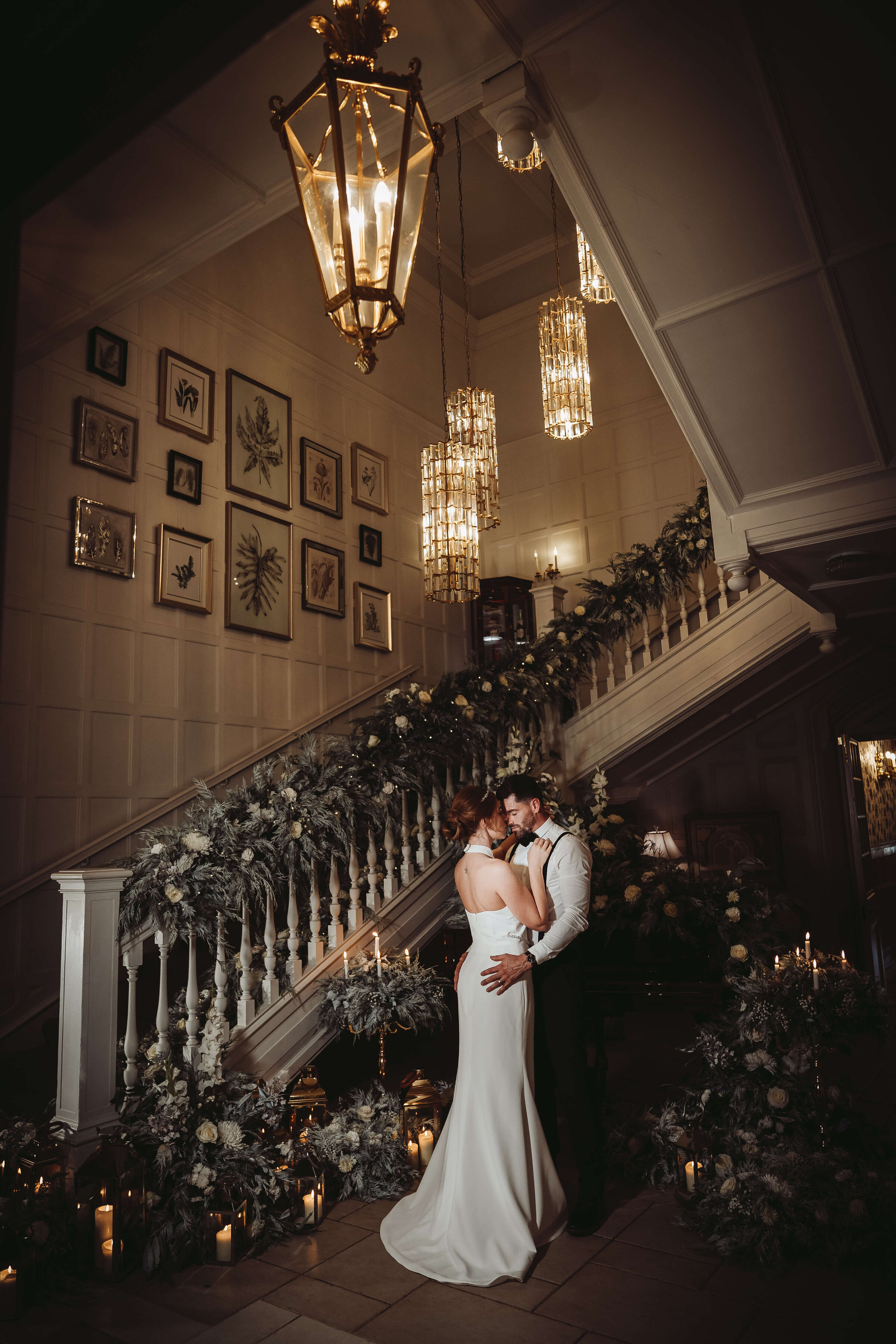 staircase-editorial-wedding-couple-alexandra-house-sussex