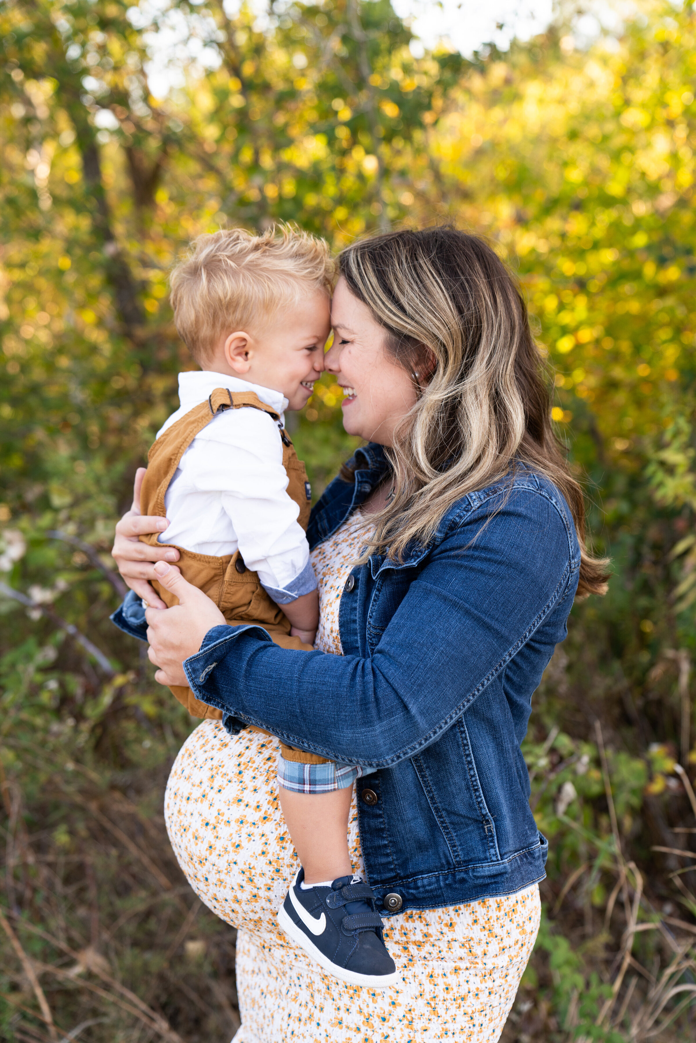 Family maternity photos