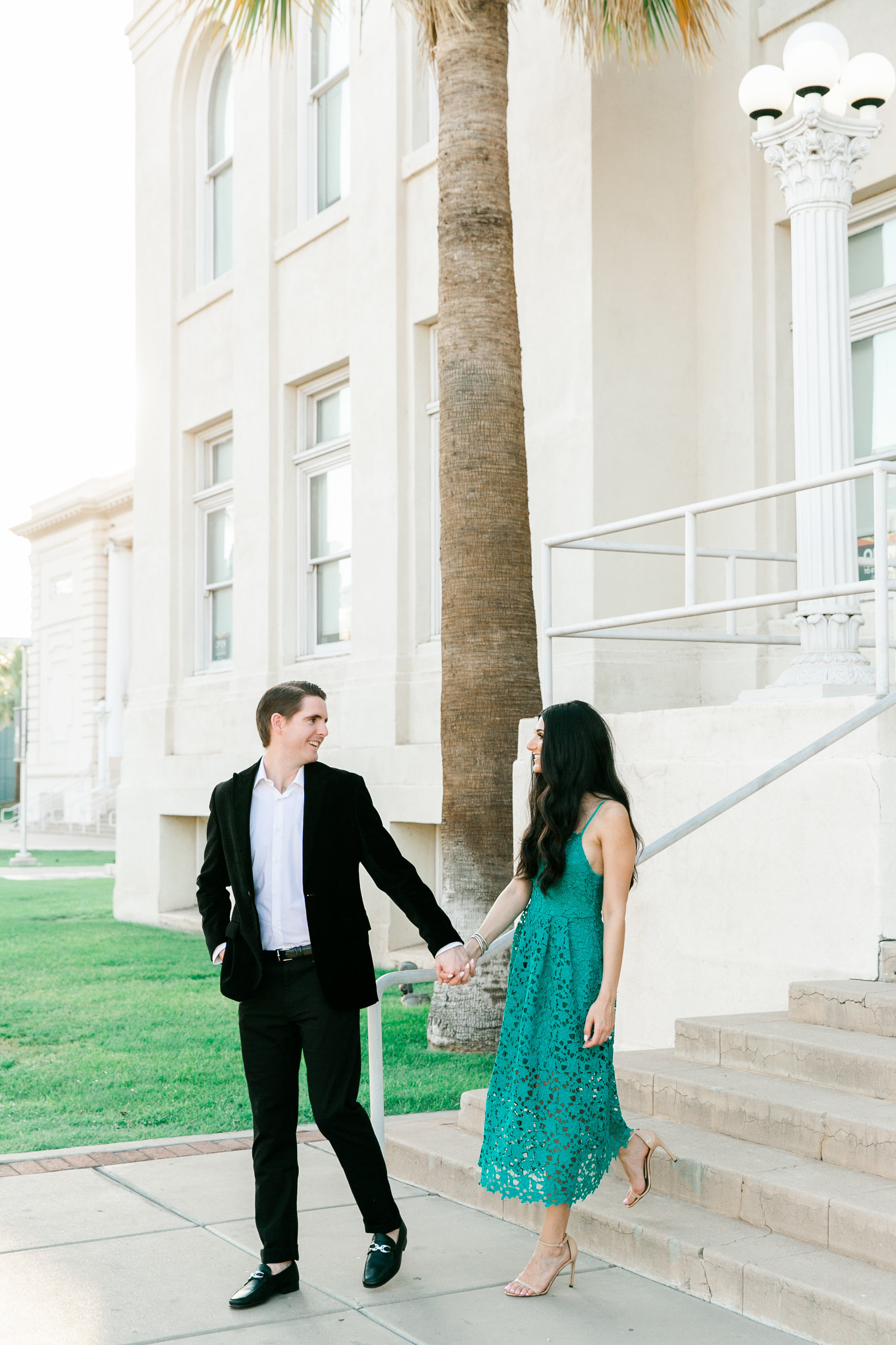 Karlie Colleen Photography - Arizona Engagement City Shoot - Kim & Tim-136
