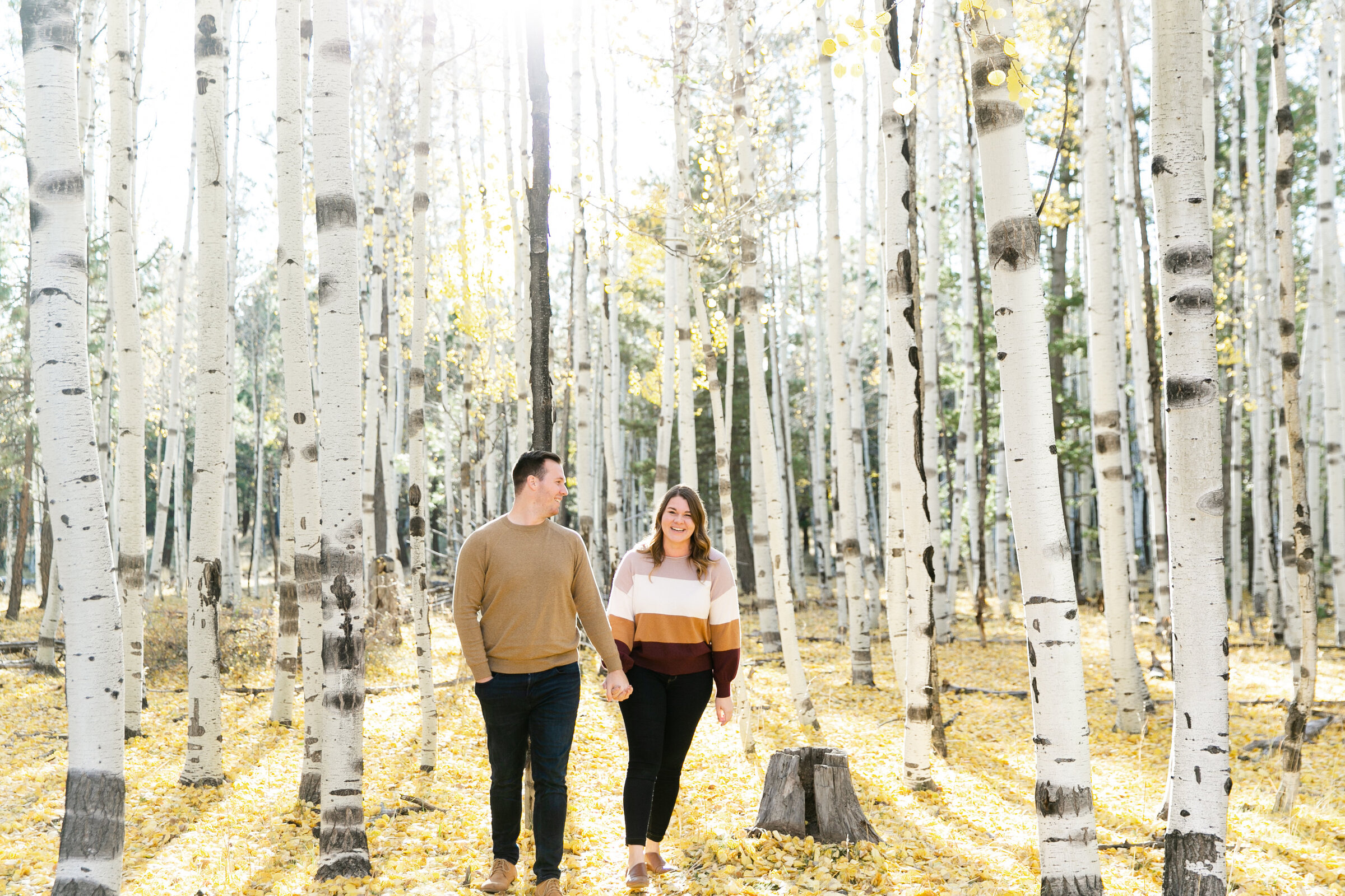 Karlie Colleen Photography - Flagstaff Arizona Engagement Photographer - Britt & Josh -7