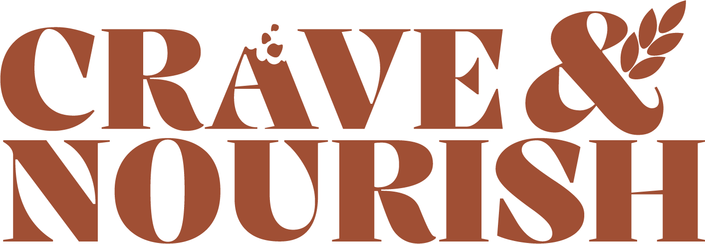 Crave and Nourish Logo Design