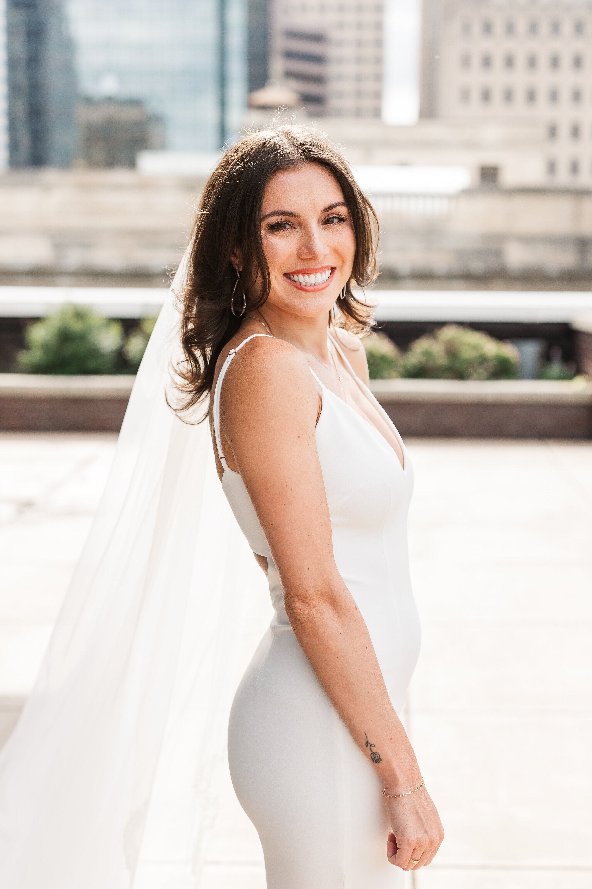 Alexis Fox Photography + Wedding + Regions Tower + Indianapolis + Indiana  (6 of 38)