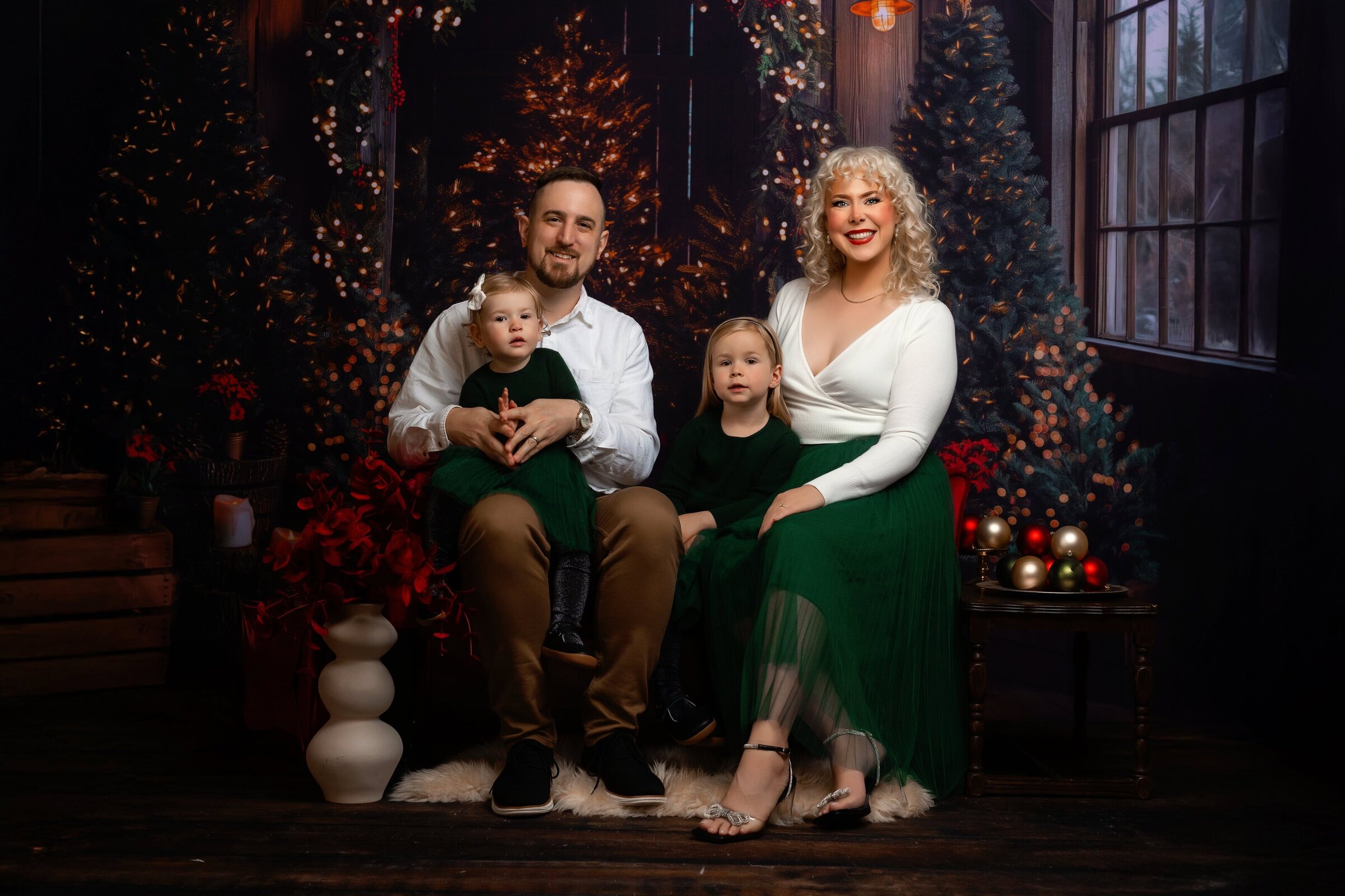 Christmas Holiday Mini Session Photographer Seattle Tacoma Bellevue