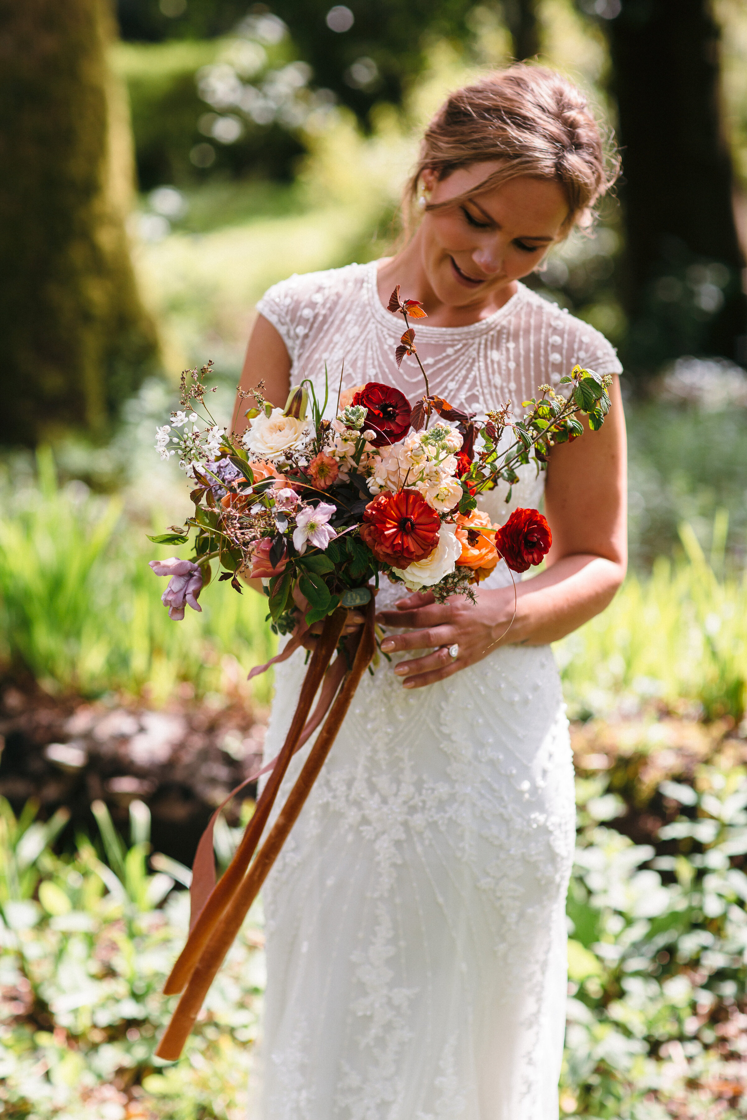 Colourful Wedding Photography in Devon