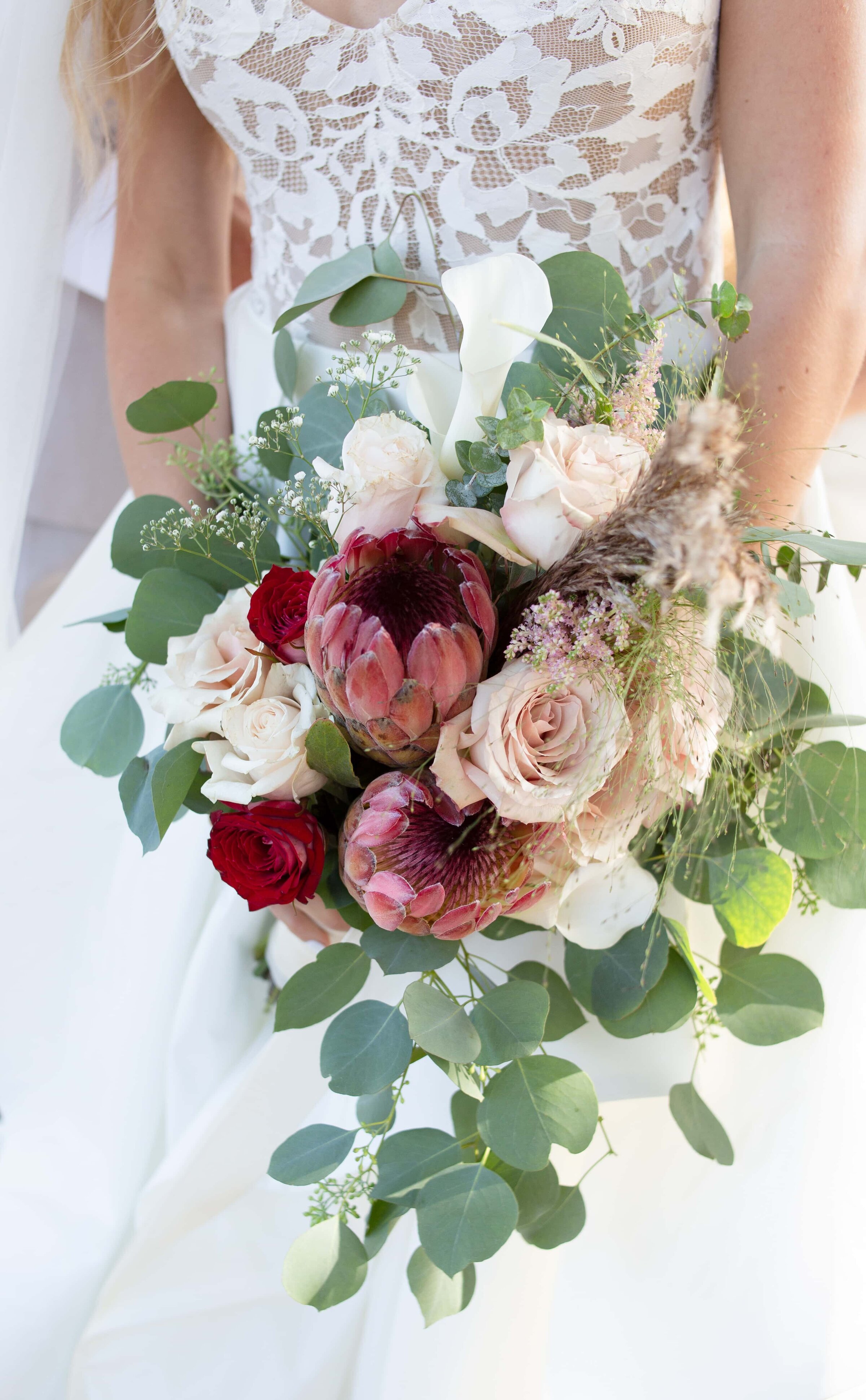 unique bridal bouquet.