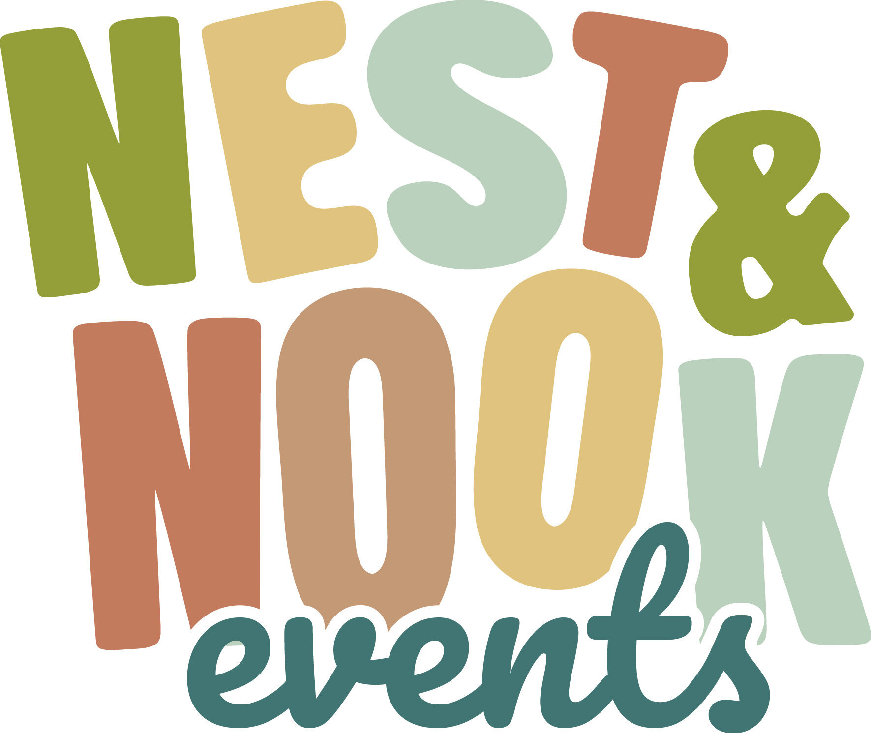 Nest and Nook Events Logo Design