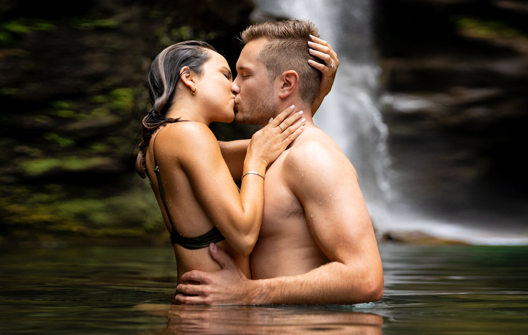 Maui waterfall photography
