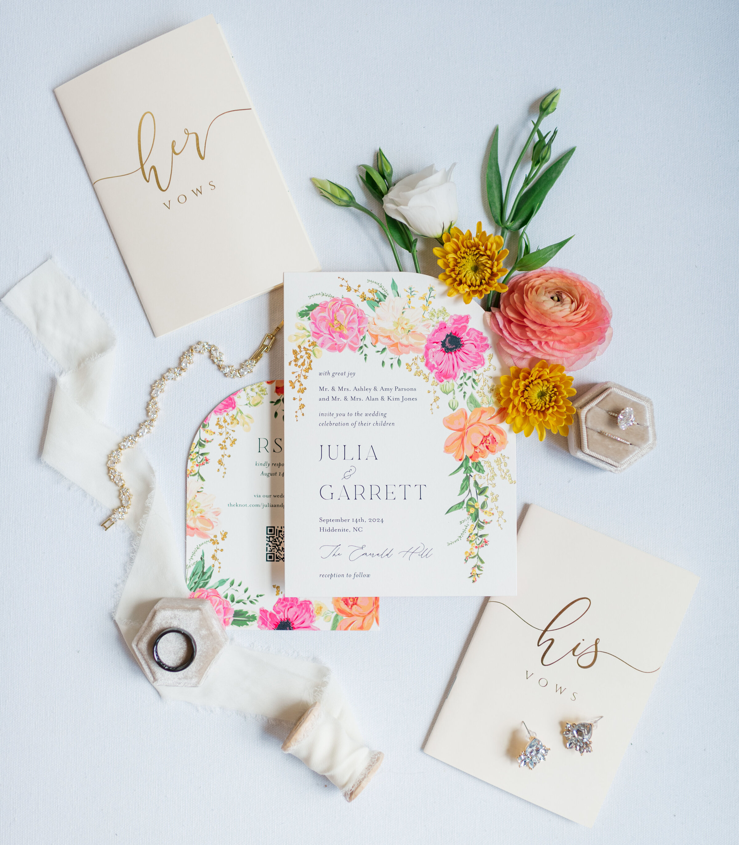 Wedding Day Flatlays & Details