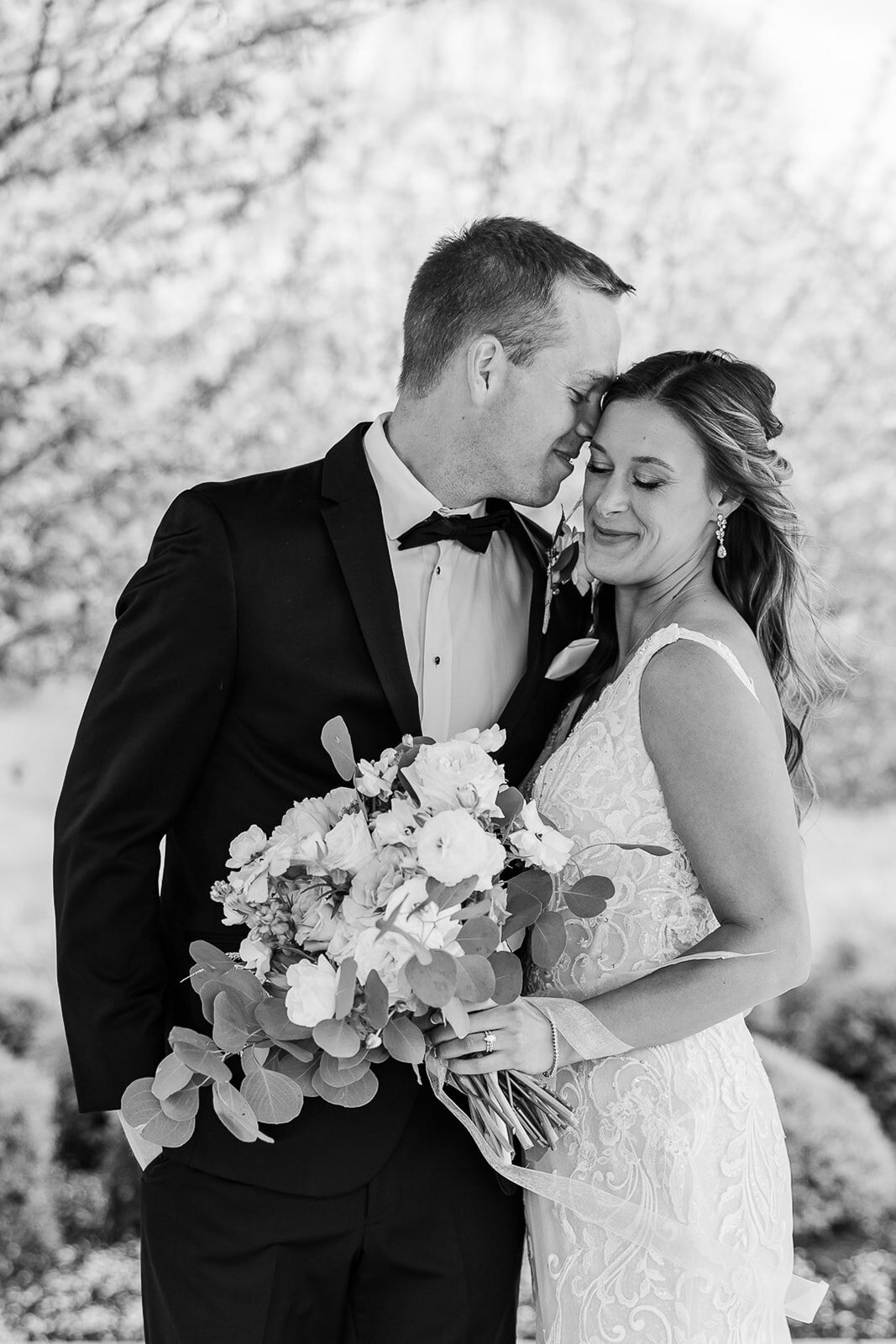 Alexis Fox PhotogBride and groom at The Sycamore at Mallow Run,  Indiana