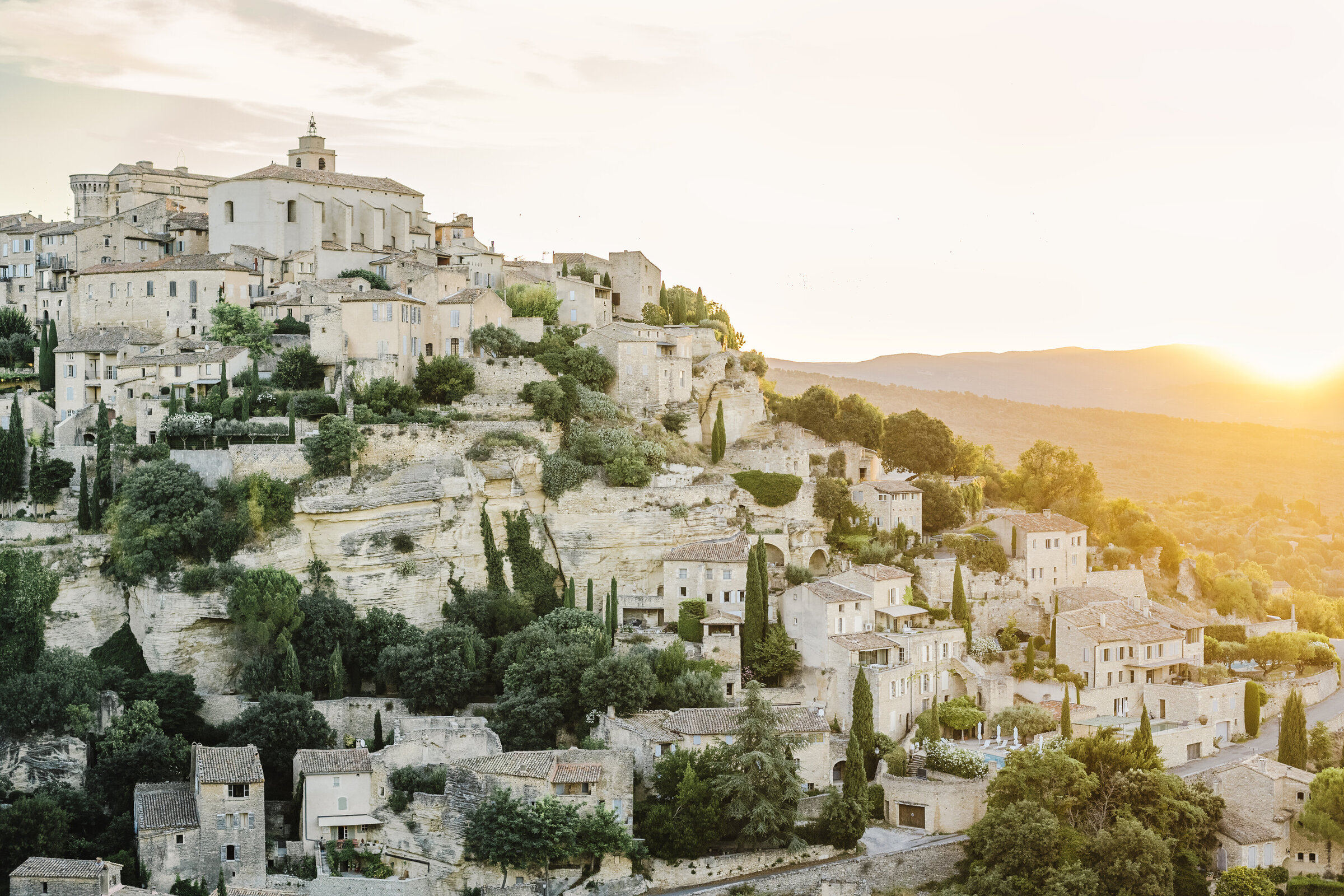 Photo of Gordes at Sunrise